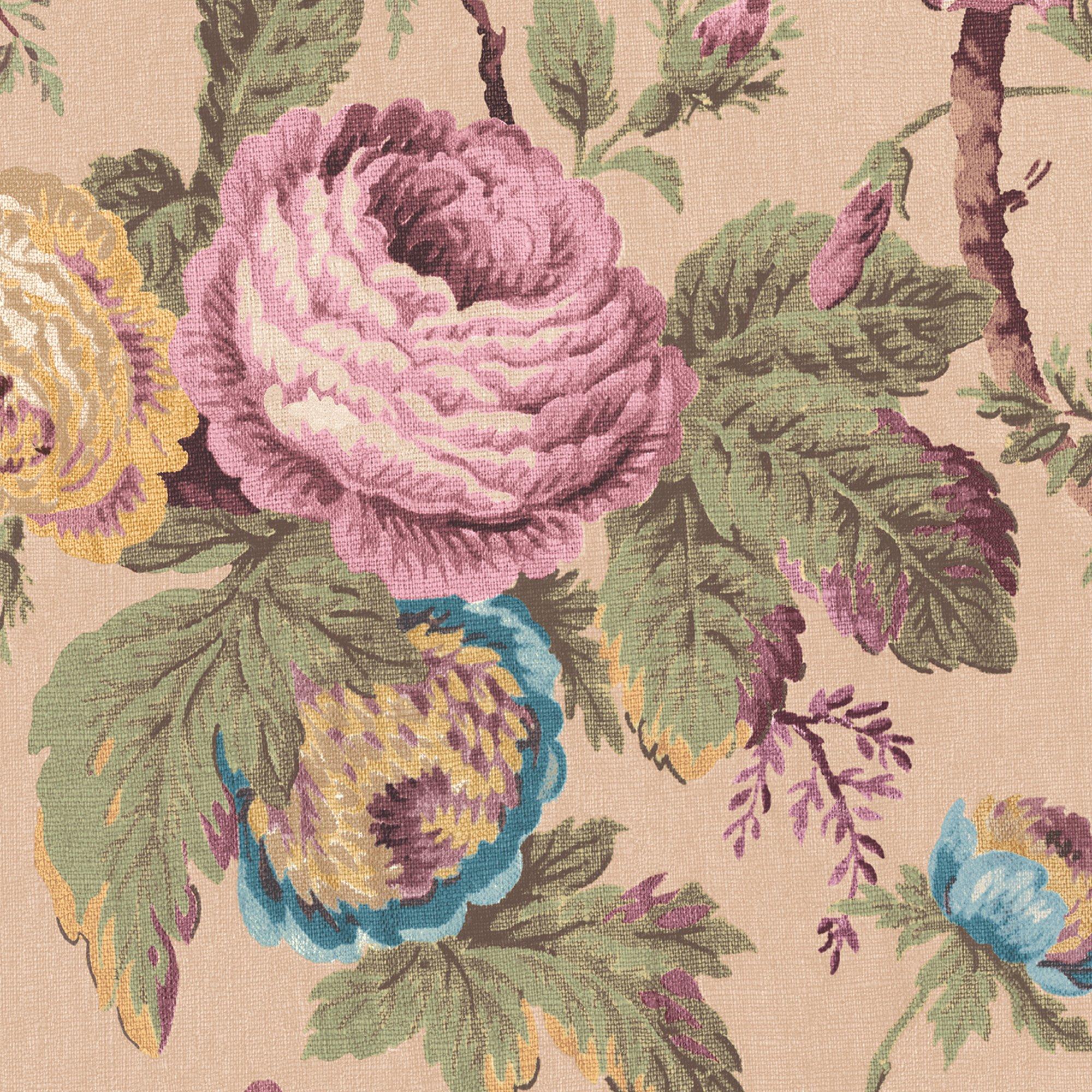 Pink - Laura Ashley - Uffington Roses Plaster Pink Wallpape - 3