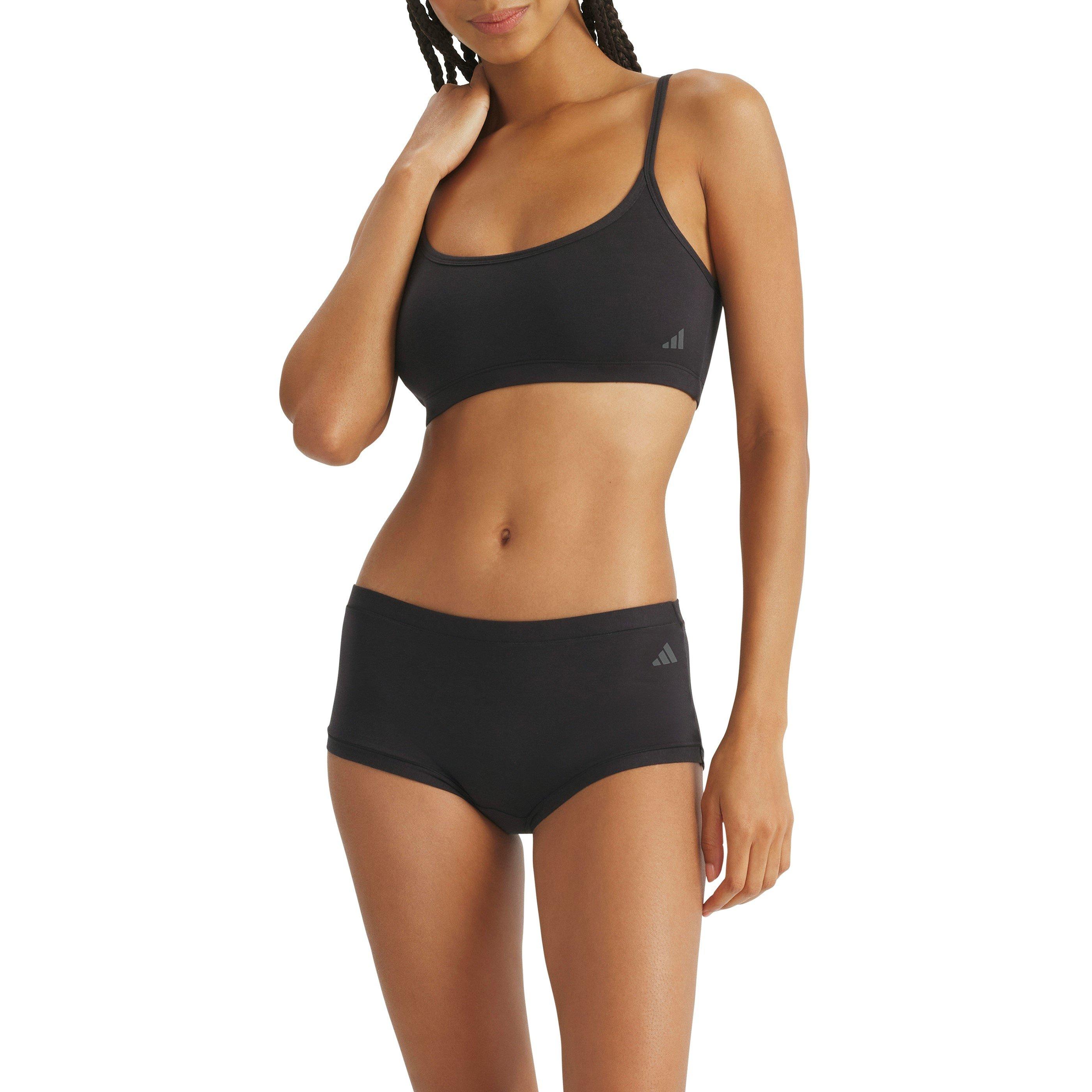Meerkleurig - adidas - Adidas Sport Active Modal Comfort Scoop Bralette - 1