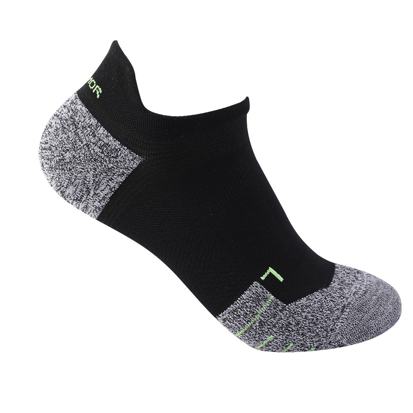 Karrimor Men's Trainer Socks - Black/Fluo - Mens 7-11