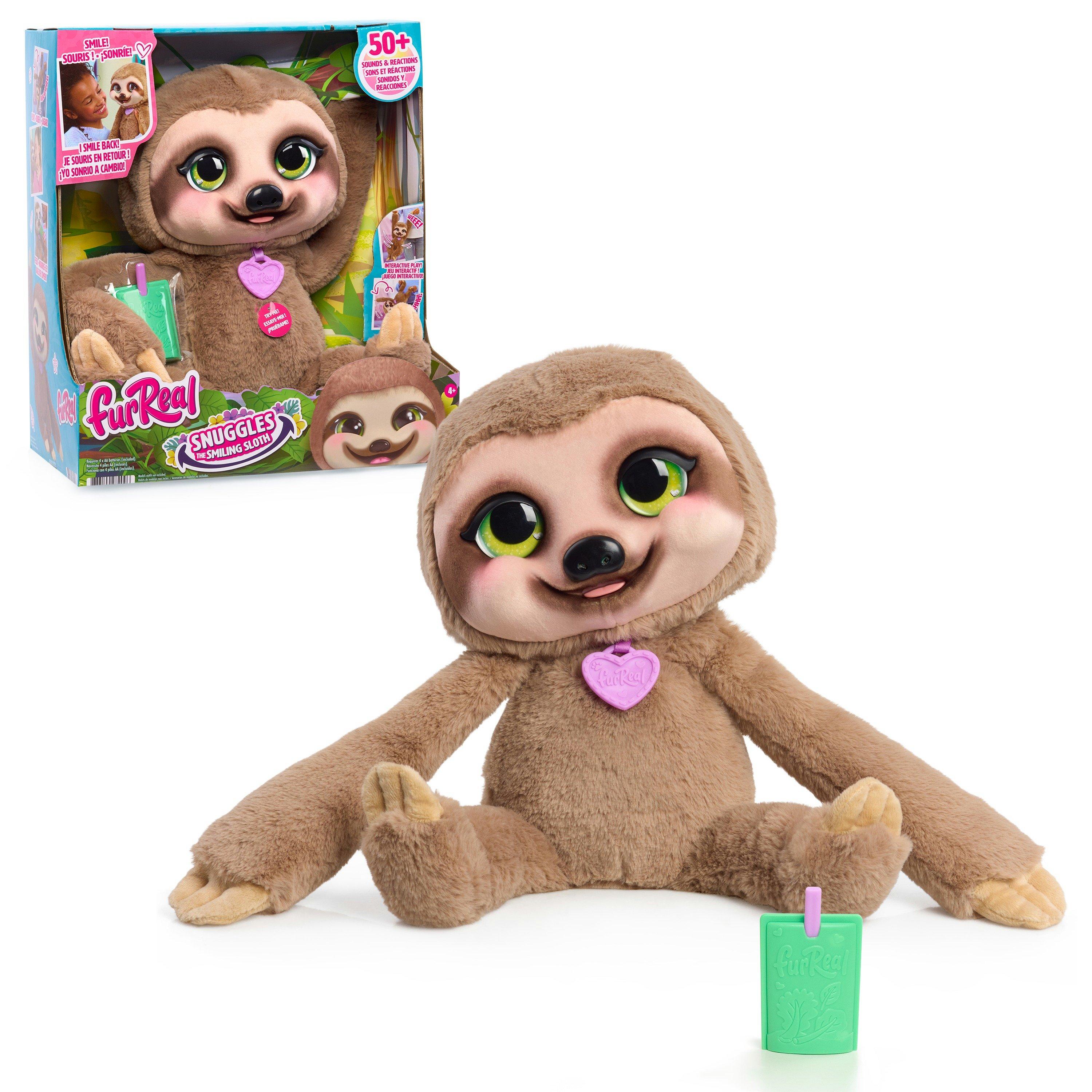 Multiple - U and I Entertainment - Snuggles Smiling Sloth Animal Toy - 2