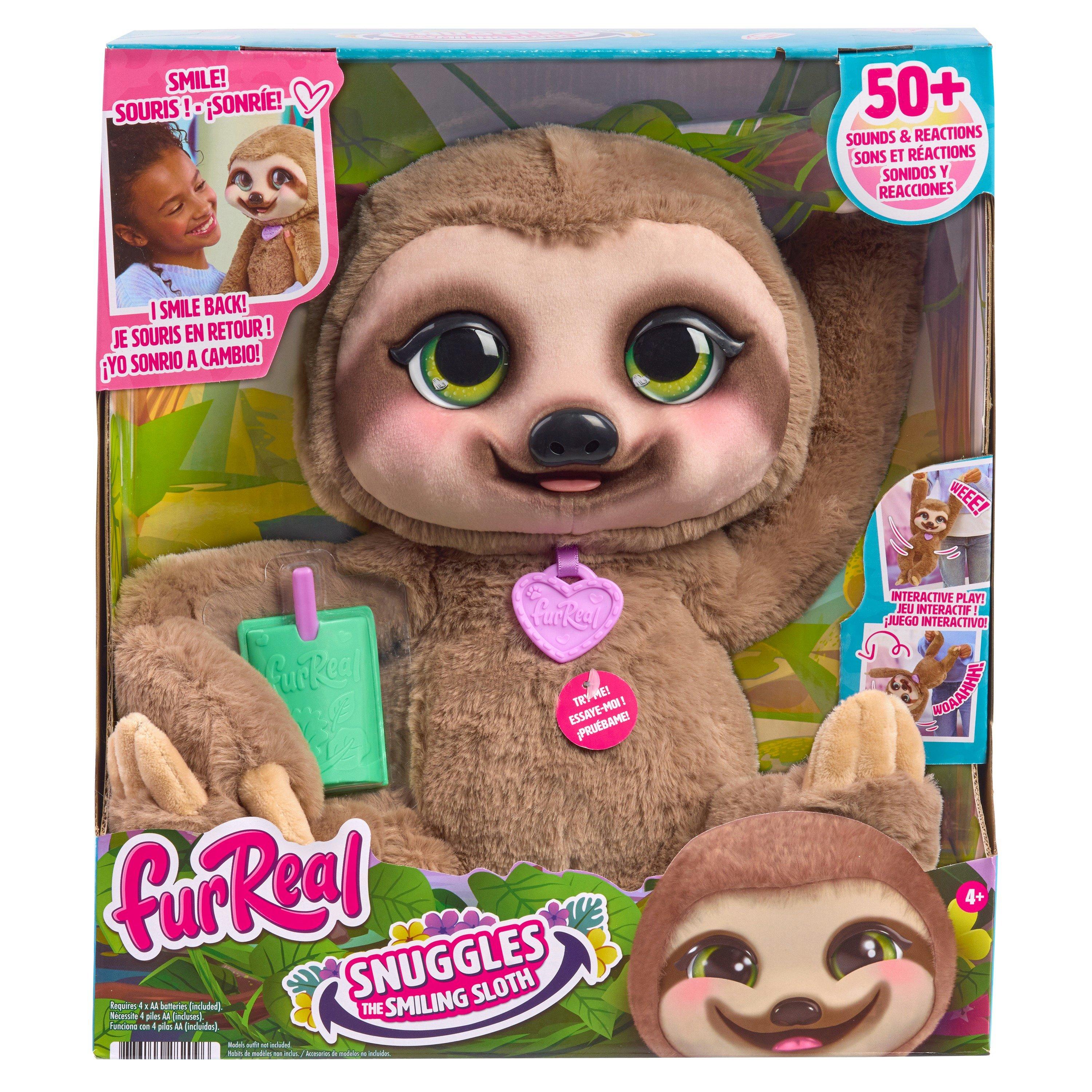 Multiple - U and I Entertainment - Snuggles Smiling Sloth Animal Toy - 3