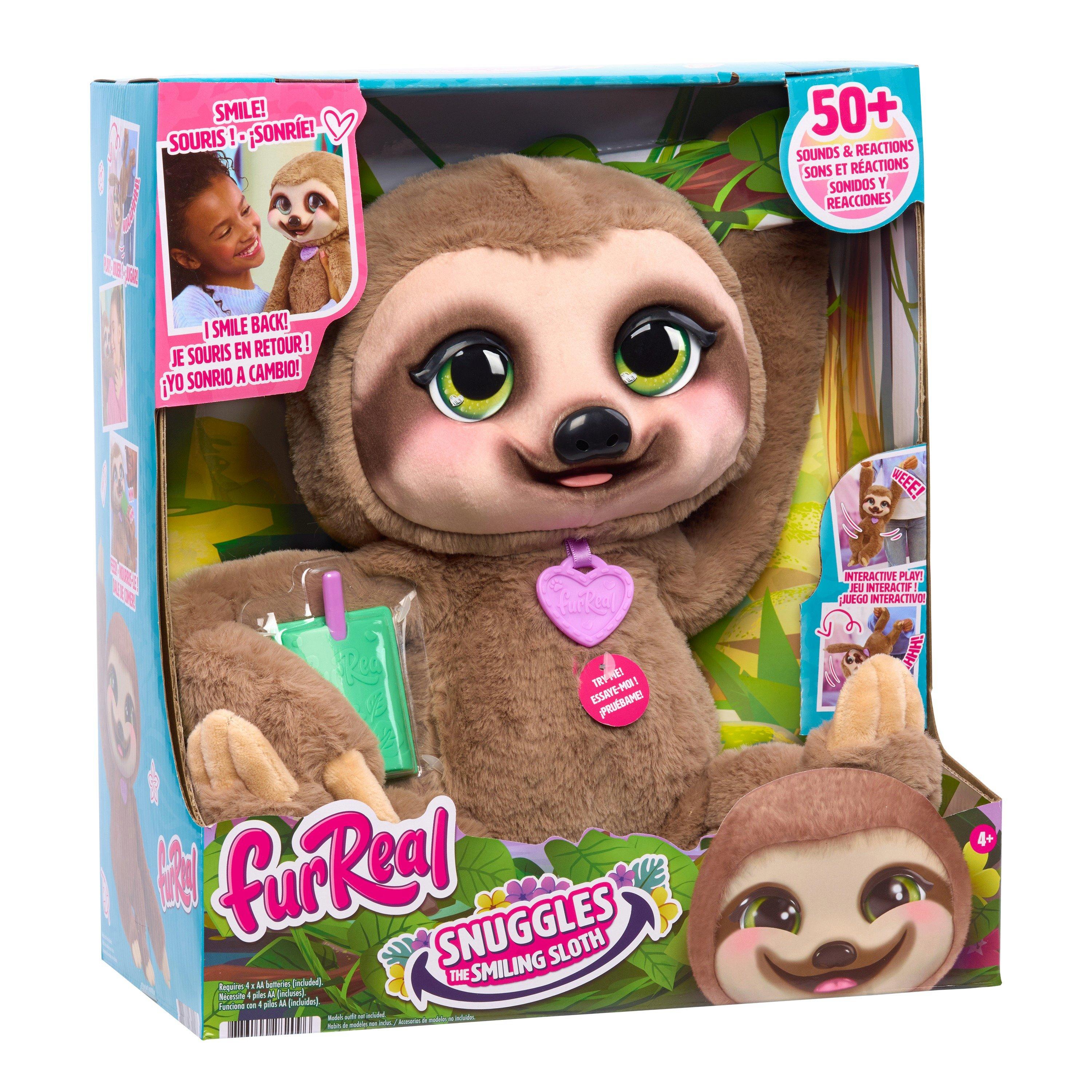 Multiple - U and I Entertainment - Snuggles Smiling Sloth Animal Toy - 4