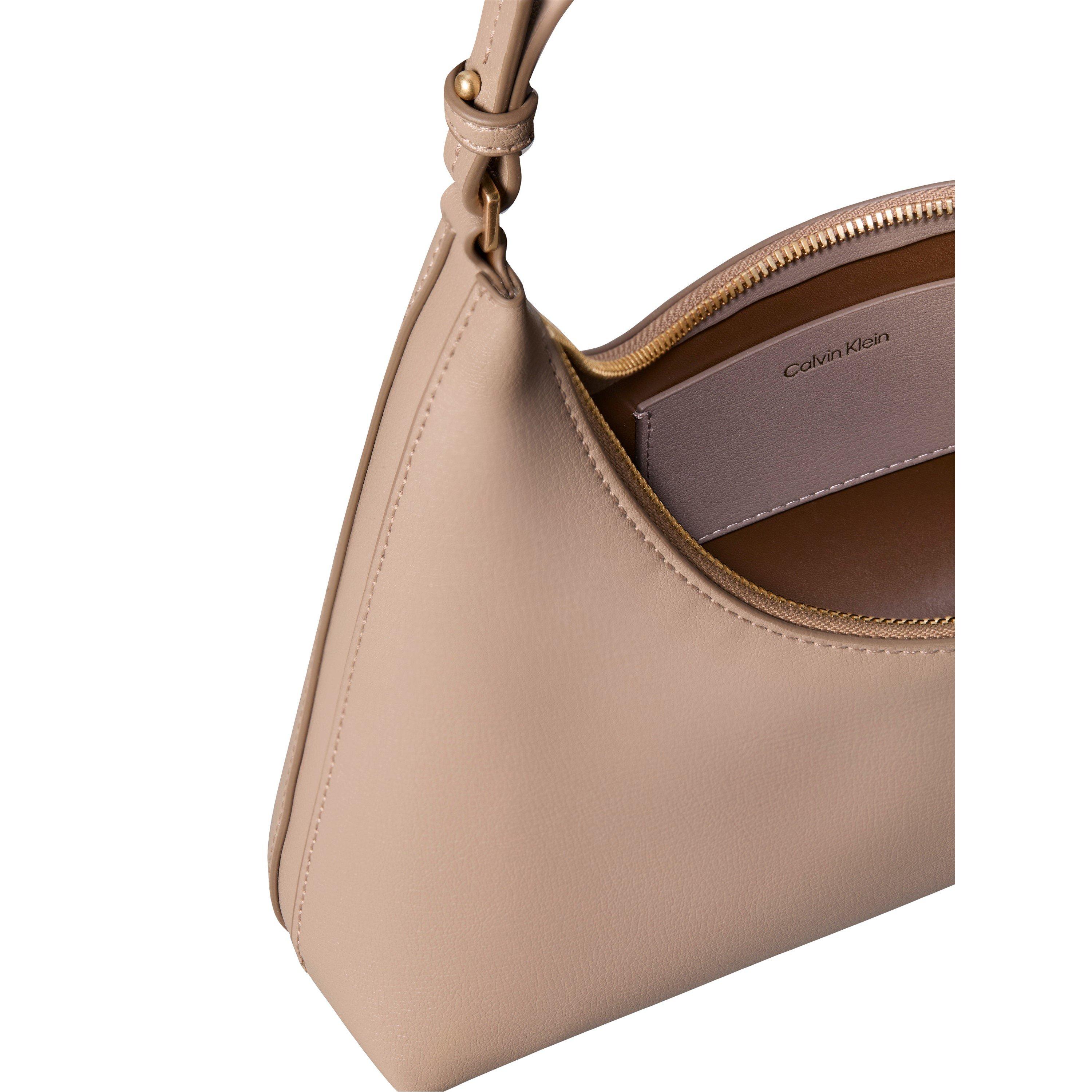 Desert Taupe - Calvin Klein - Women's Shoulder Bag - 3
