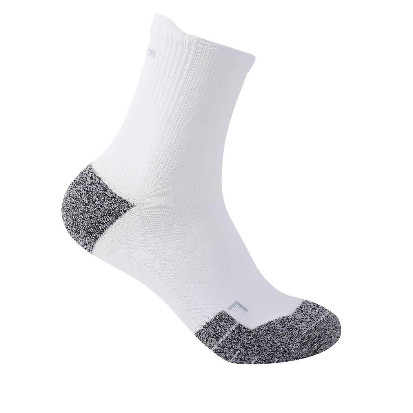 Karrimor Men's Quarter Socks - White/Grey - Mens 7-11