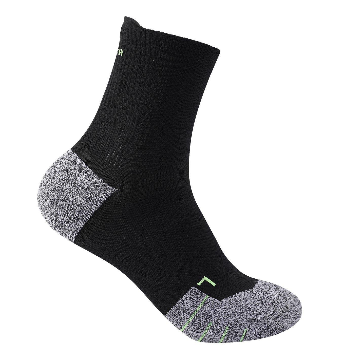 Karrimor Men's Quarter Socks - Black/Fluo - Mens 7-11