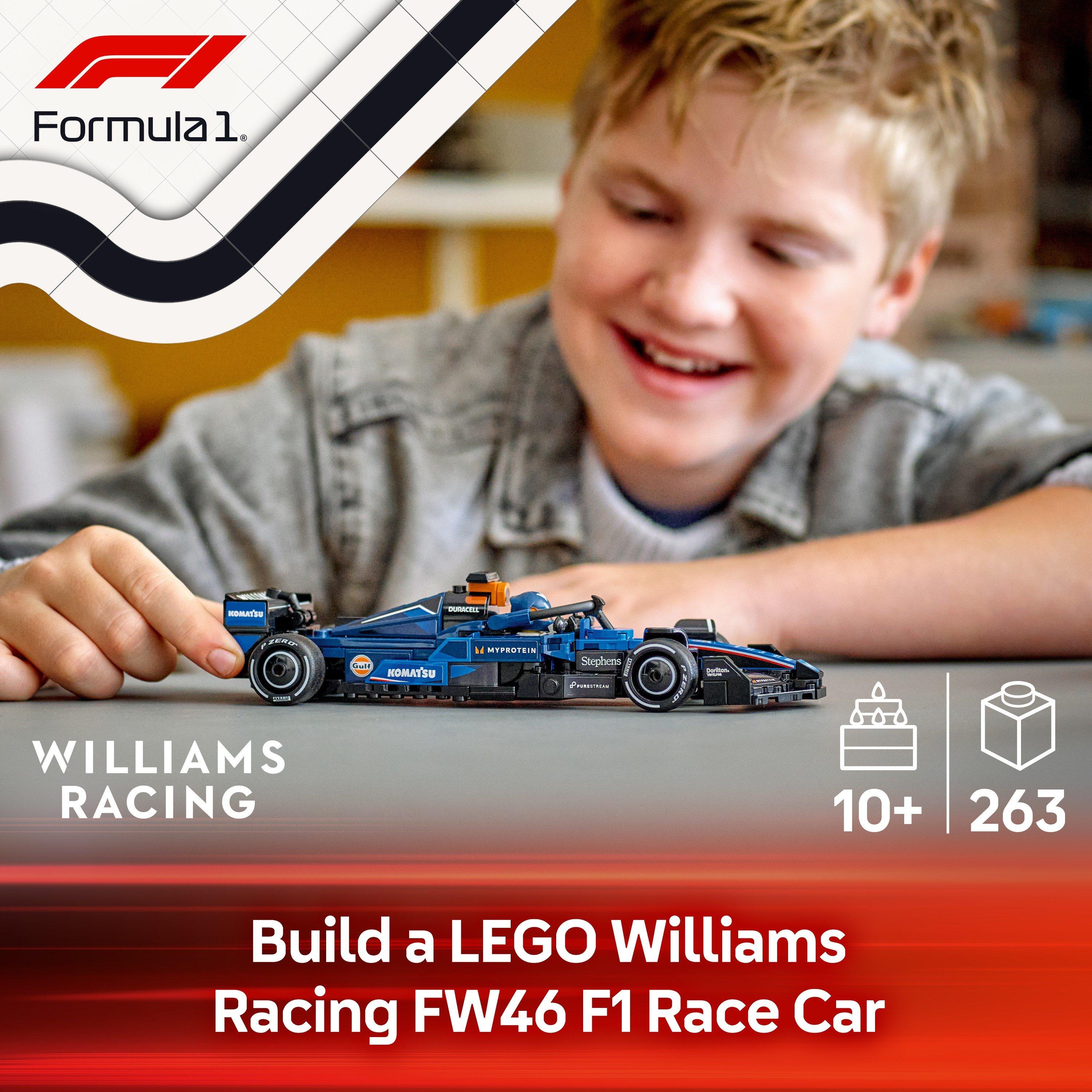 LEGO | Speed Champions 77249 Williams Racing FW46 F1 Race Car | Lego ...