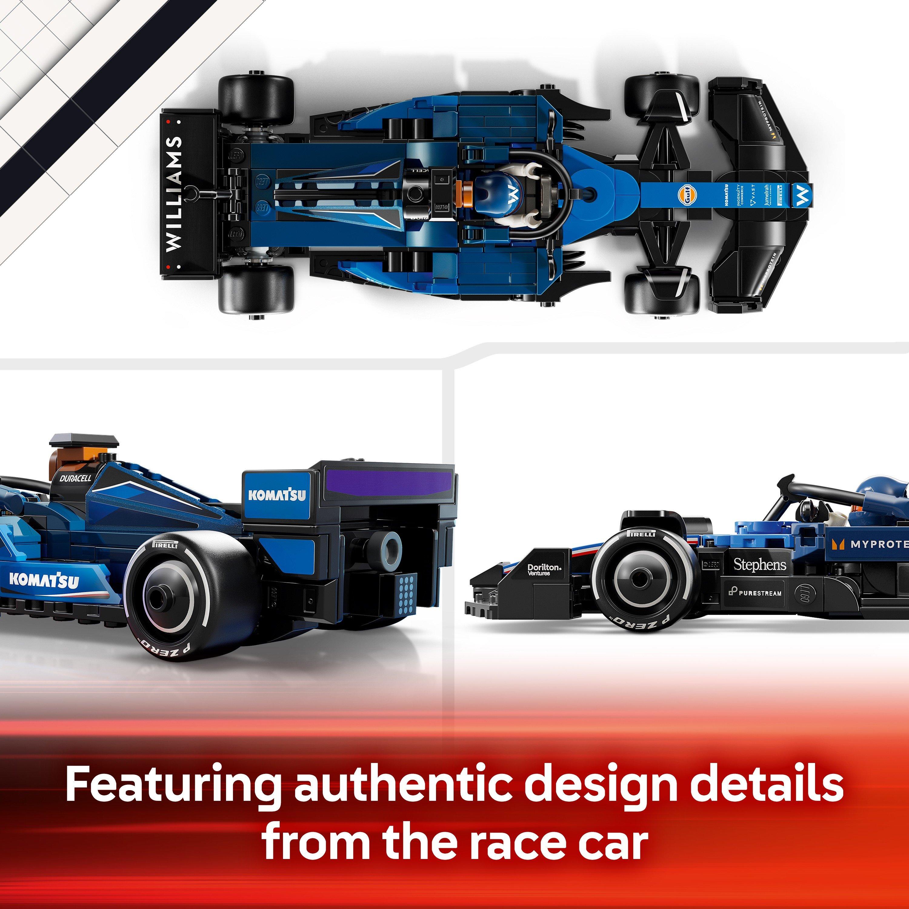 F1 Wlliams FW46 - LEGO - Speed Champions 77249 Williams Racing FW46 F1 Race Car - 6