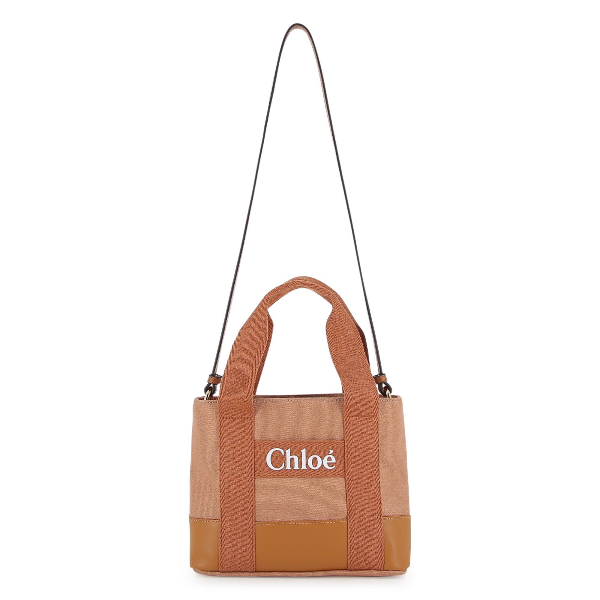 Brown 239 - Chloe - Kids' Logo Shoulder Bag - 1