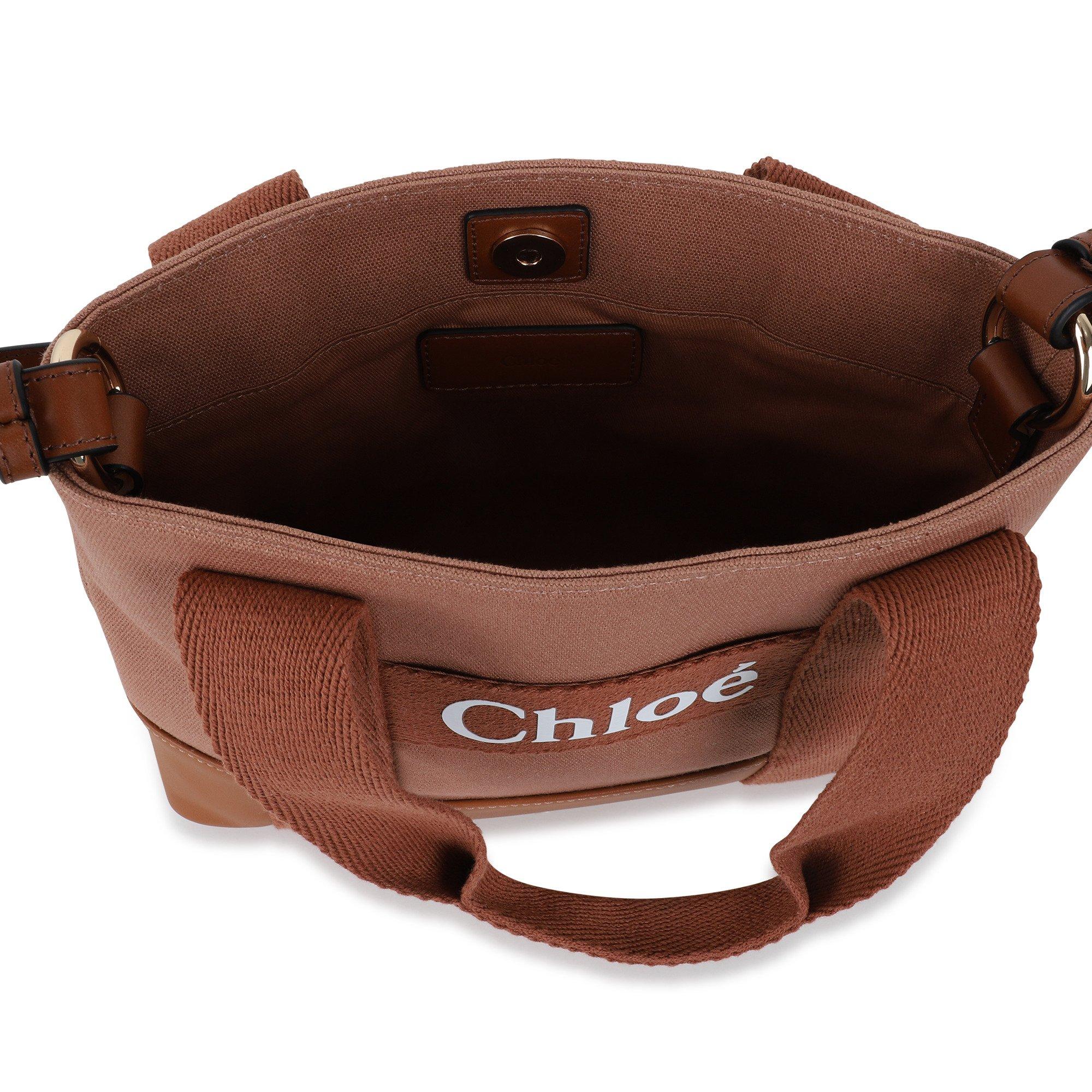 Brown 239 - Chloe - Kids' Logo Shoulder Bag - 3