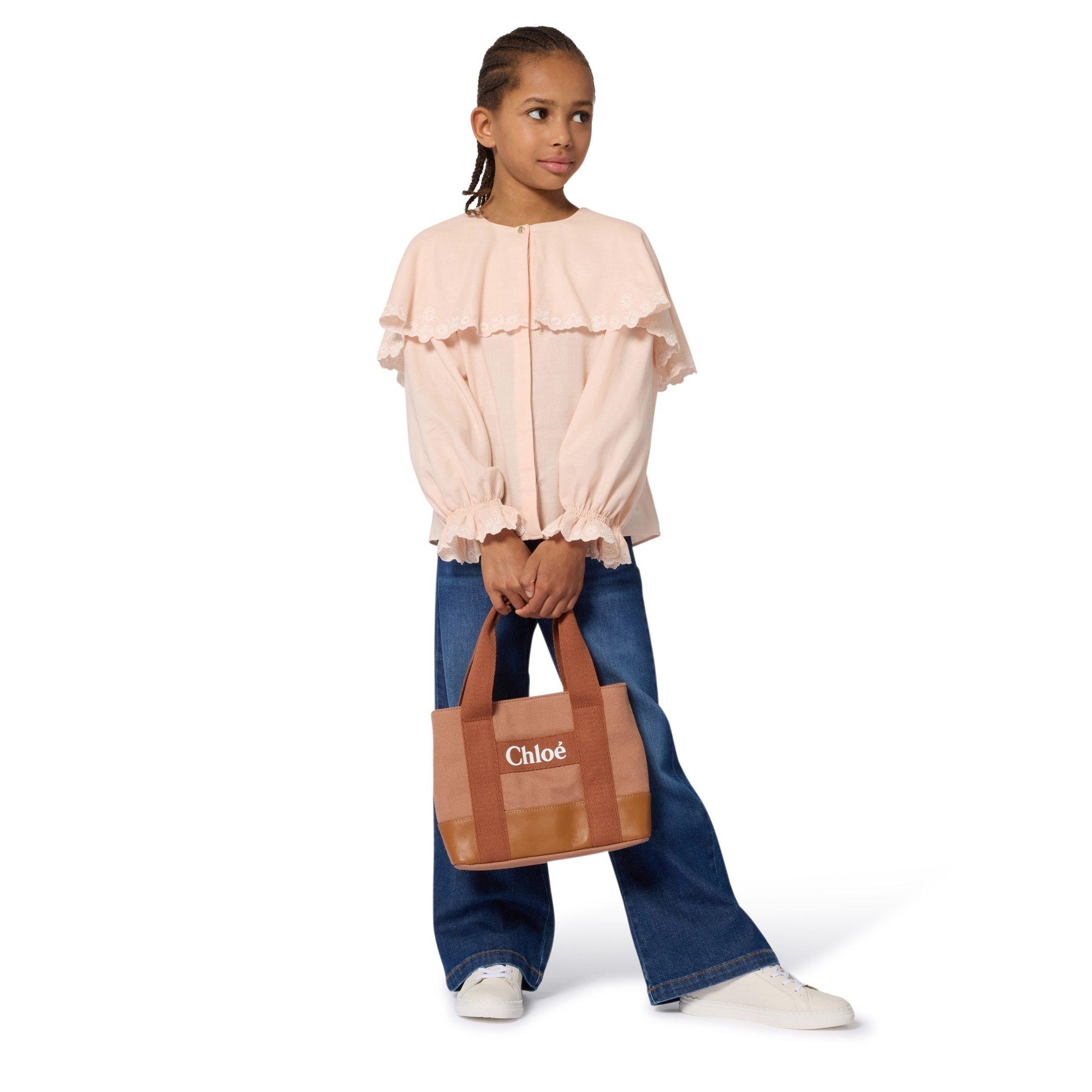 Brown 239 - Chloe - Kids' Logo Shoulder Bag - 4