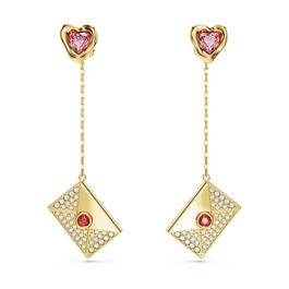 Swarovski Women's Letra Drop Earrings