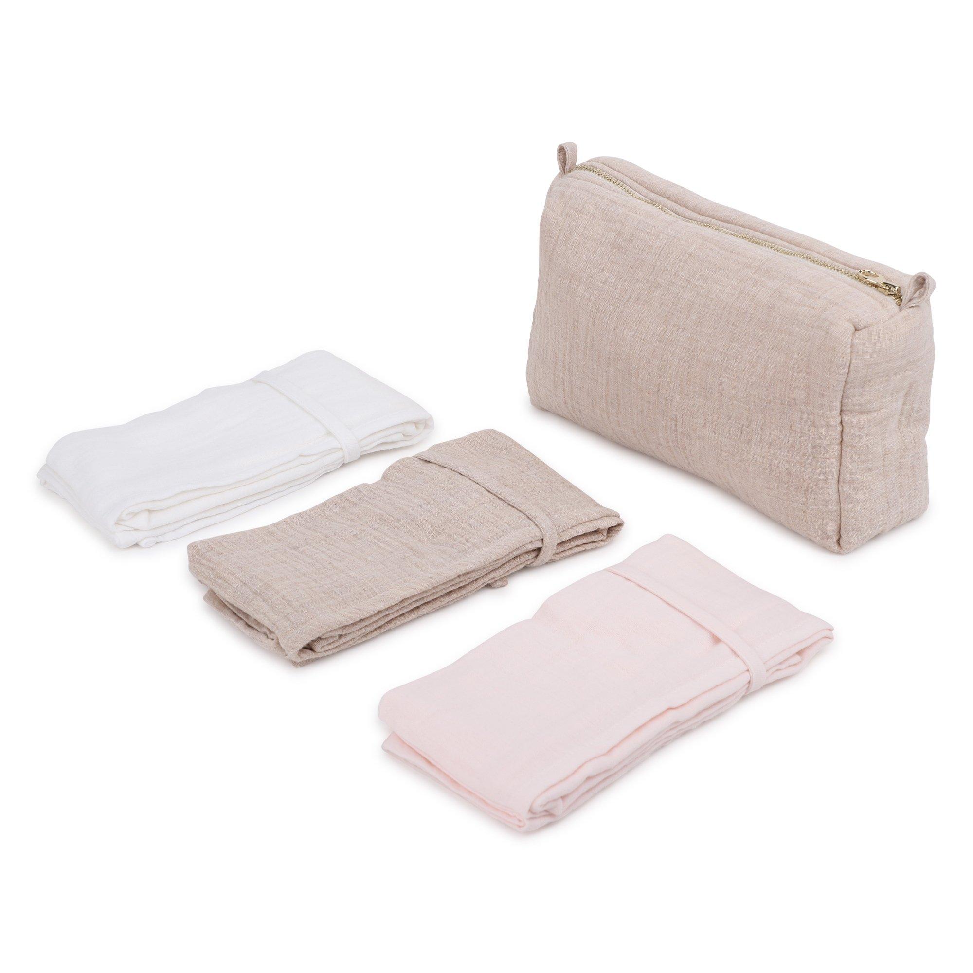 Beige/Pink Z41 - Chloe - Kids' Baby Changing Bag - 2