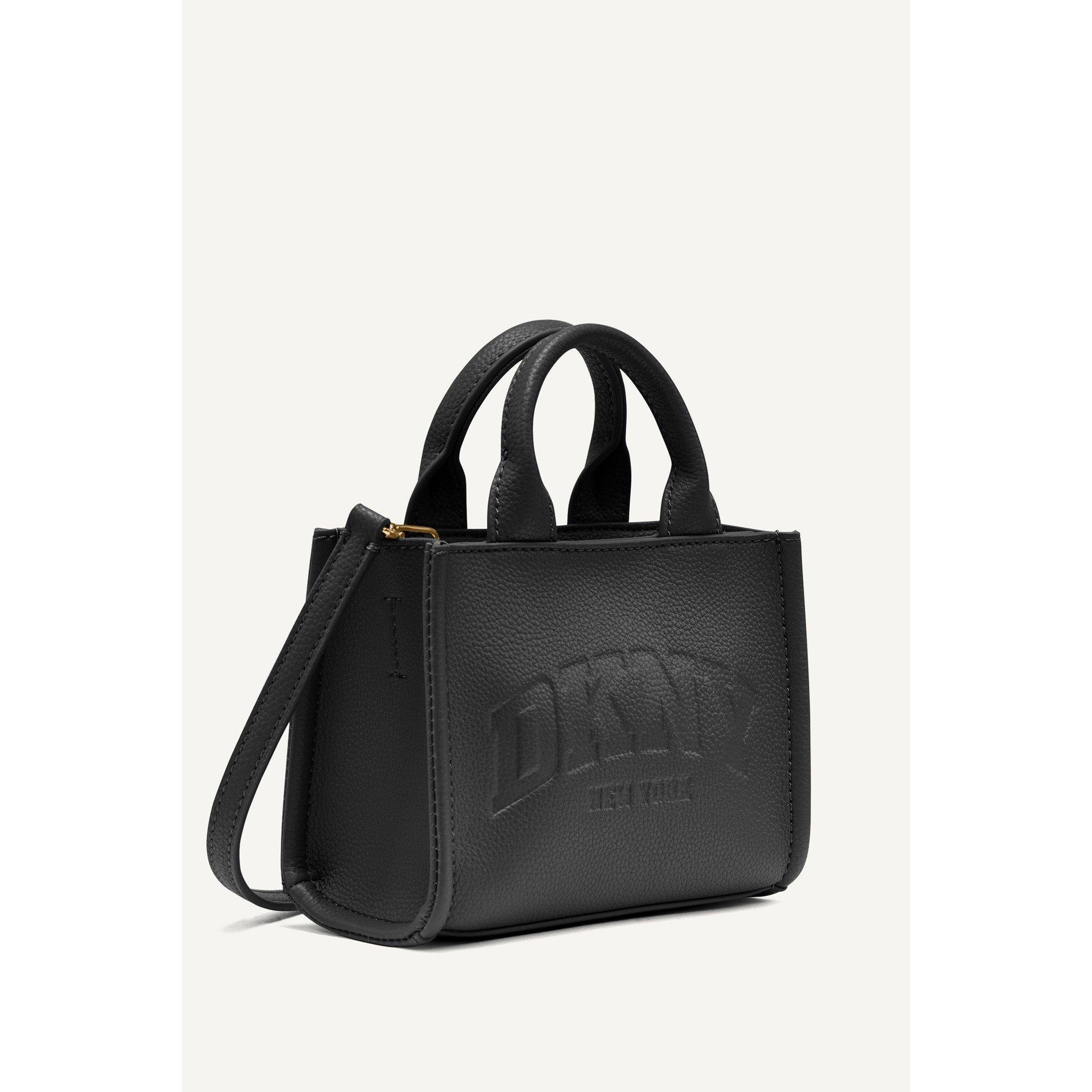 Black - DKNY - Women's Hadlee Mini Tote Bag - 2