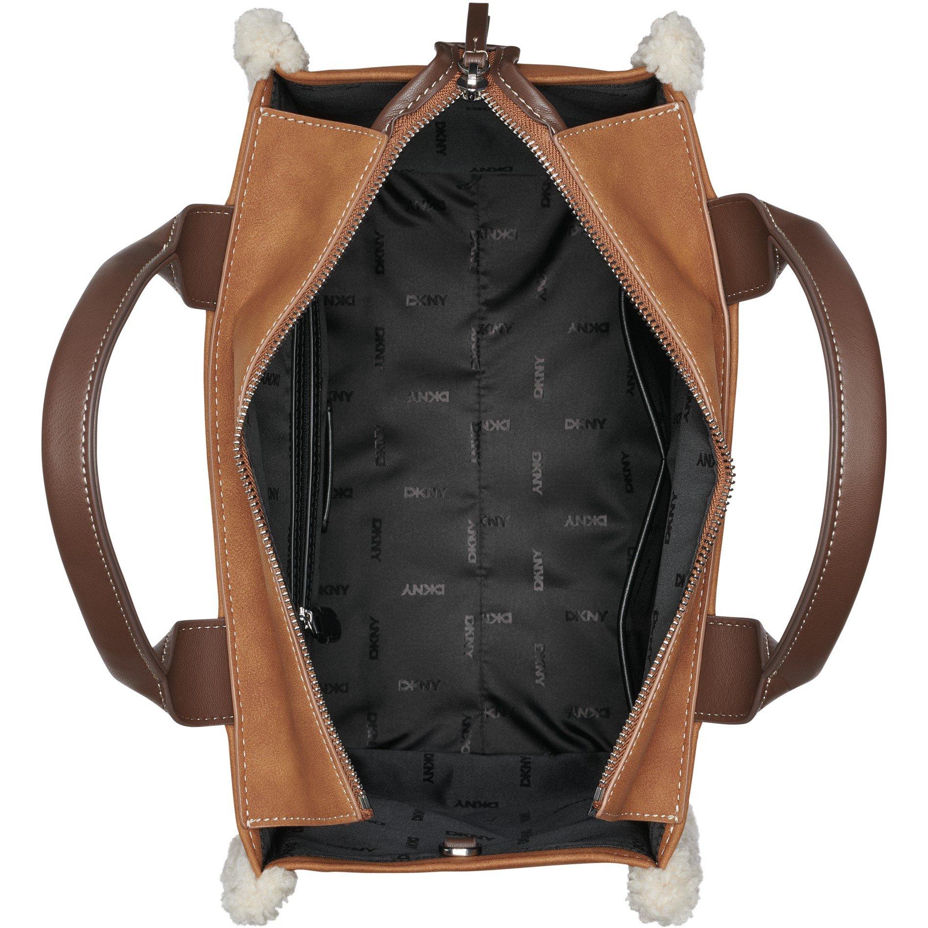 Suede - DKNY - Women's Hadlee Mini Tote Bag - 3