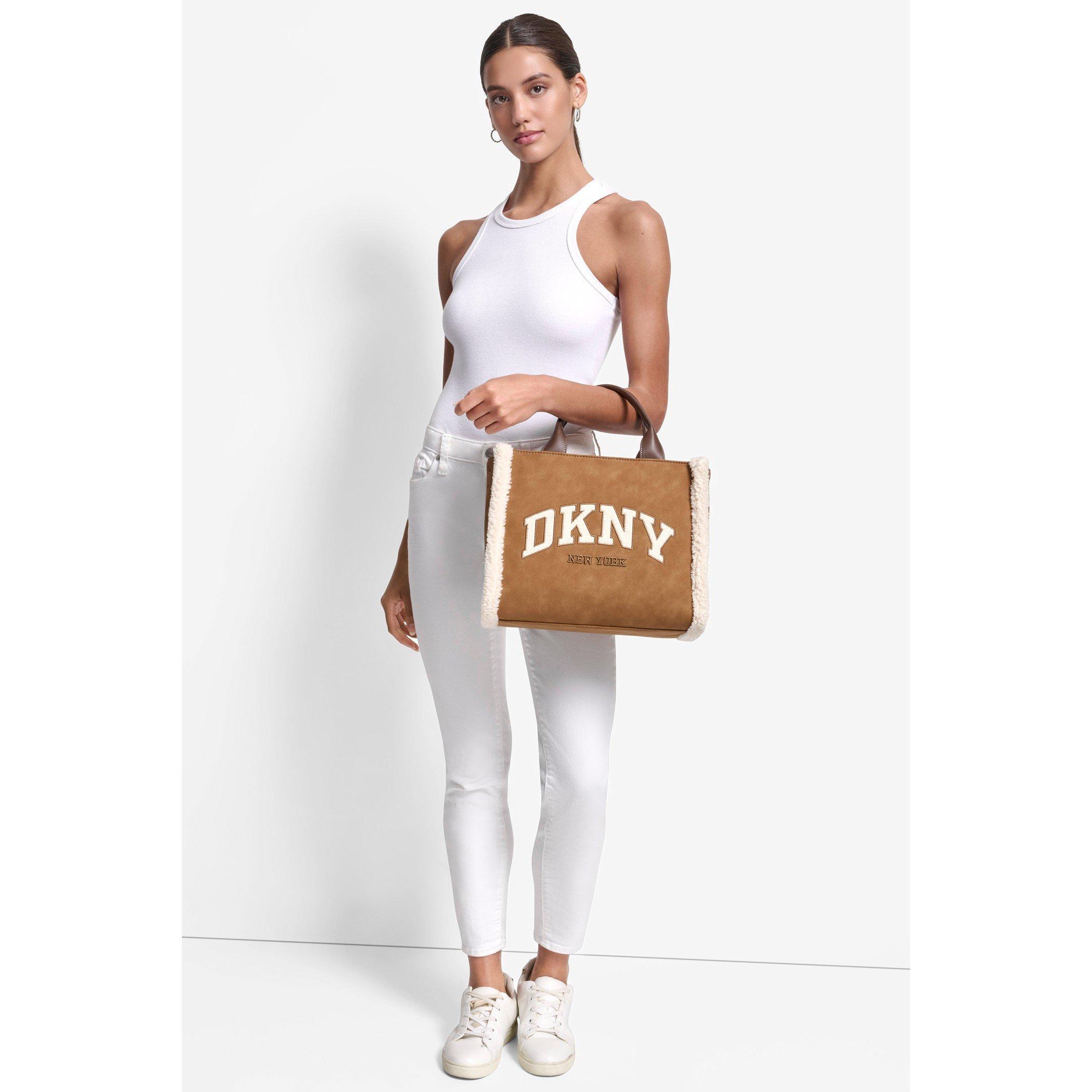 Suede - DKNY - Women's Hadlee Mini Tote Bag - 5