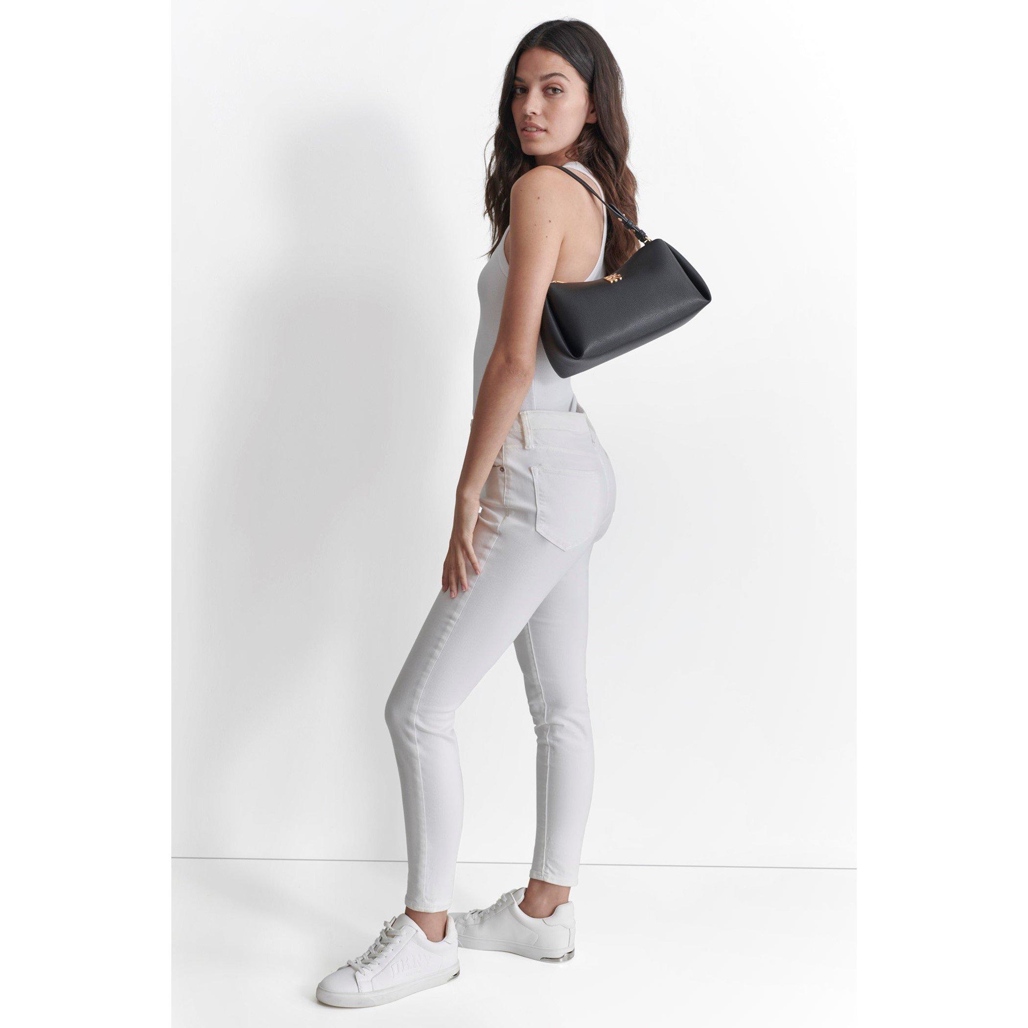 Negro - DKNY - Women's REMY Shoulder Bag - 5