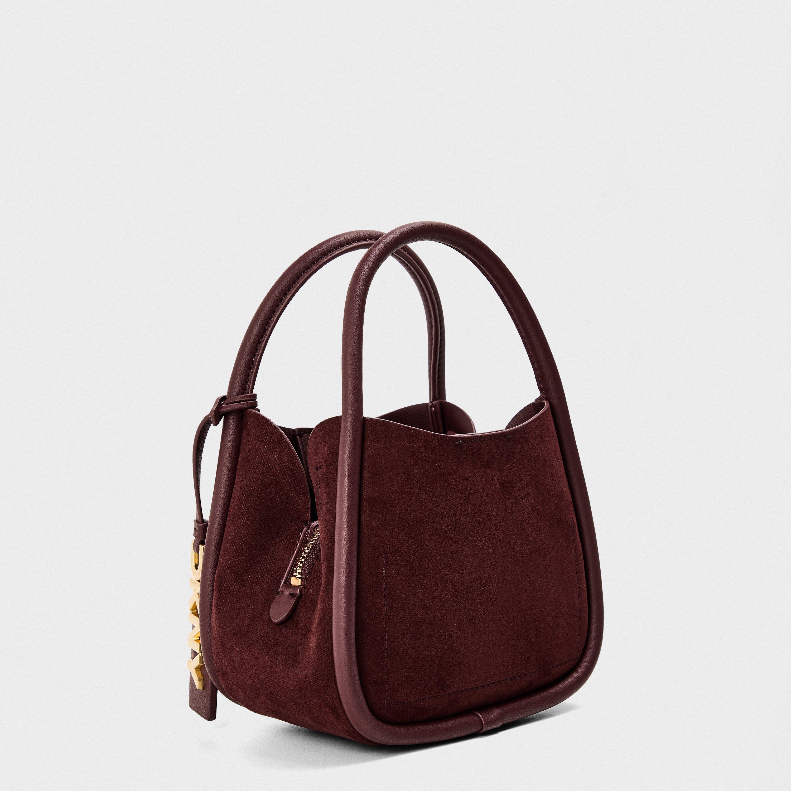 Burgundy - DKNY - Women's Capri Hobo Bag - 2