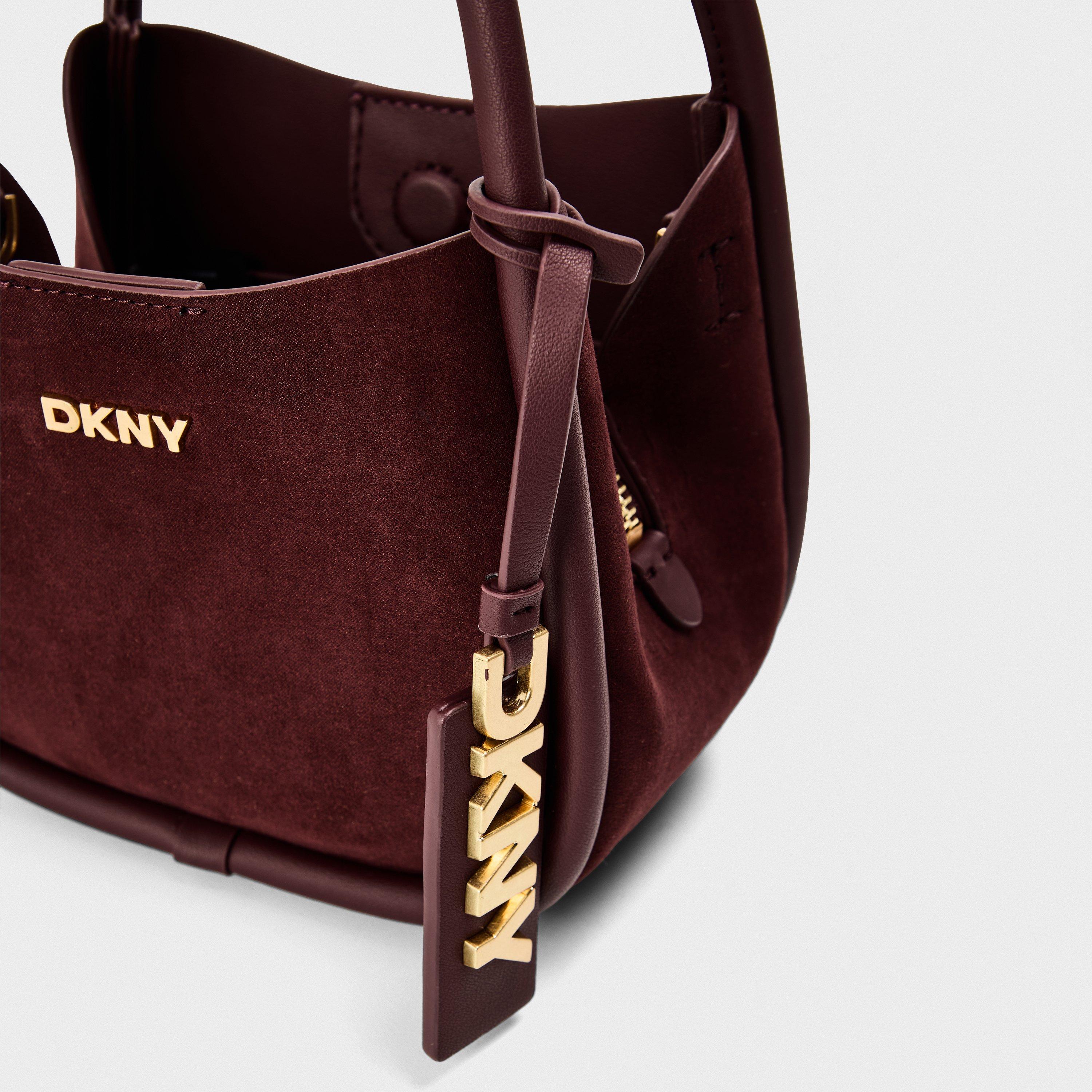 Burgundy - DKNY - Women's Capri Hobo Bag - 4
