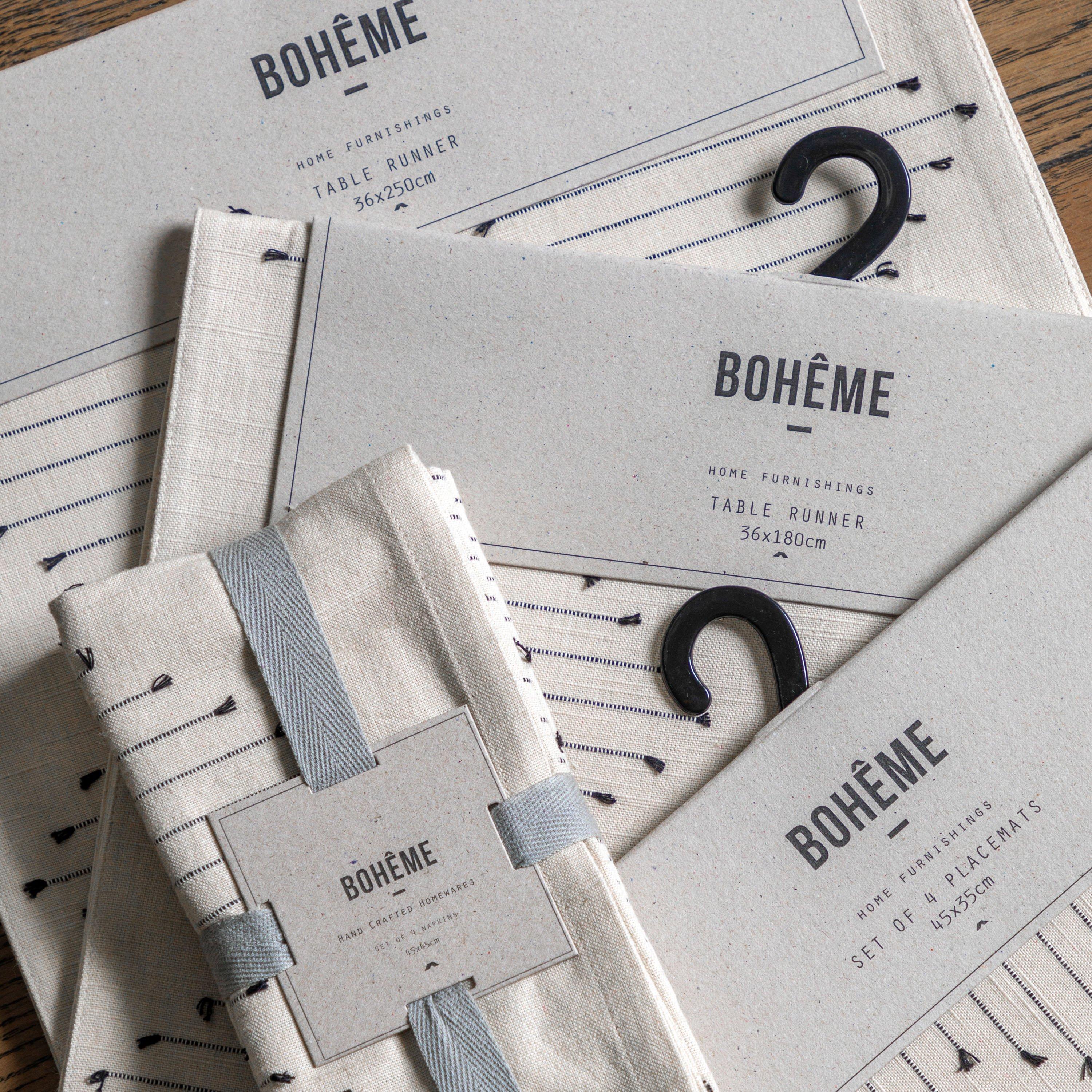 36 x 180 cm - Gallery - Diamond Weave Table Runner 360x1800mm - 3