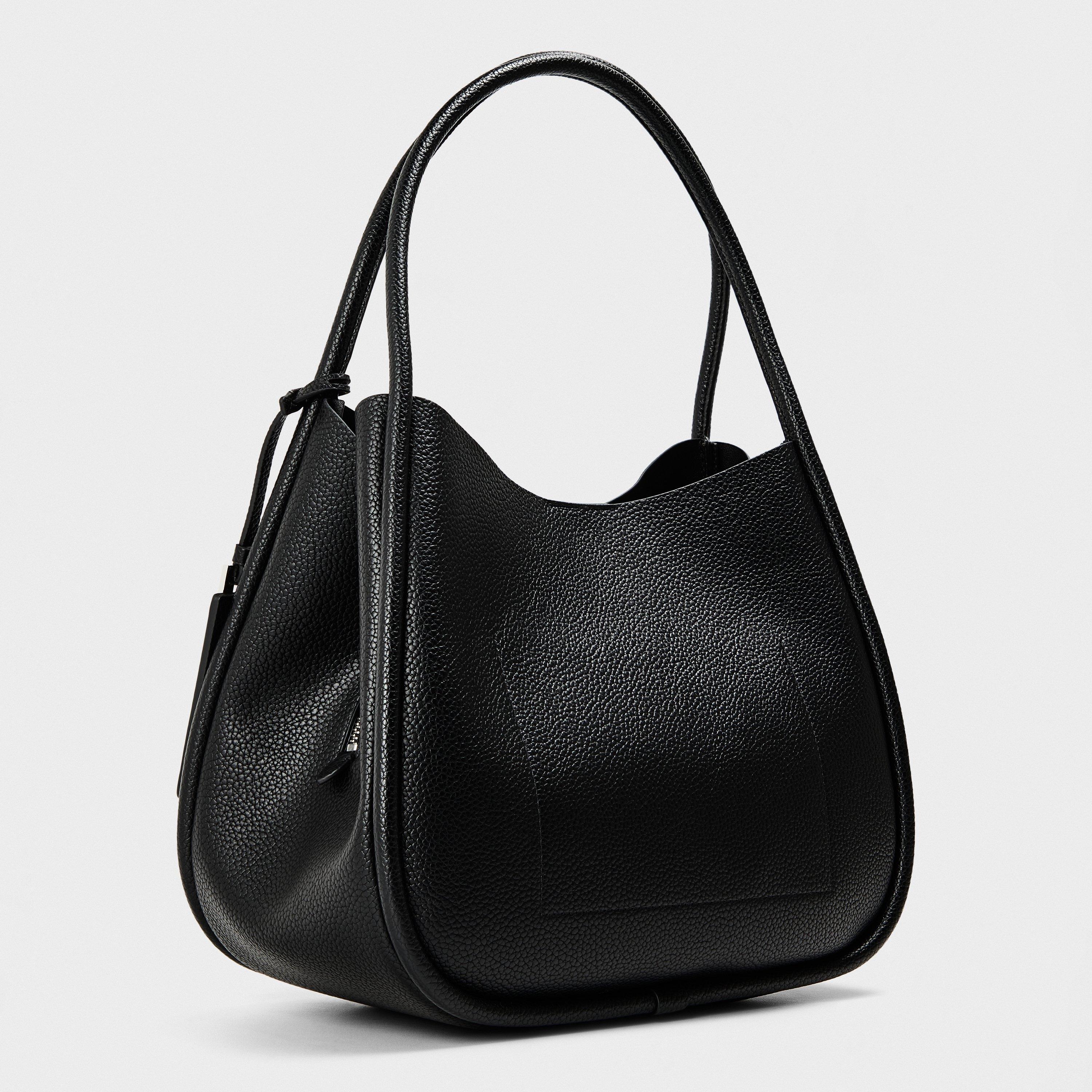 Black - DKNY - Women's Capri Large Hobo Shoulder Bag - 2