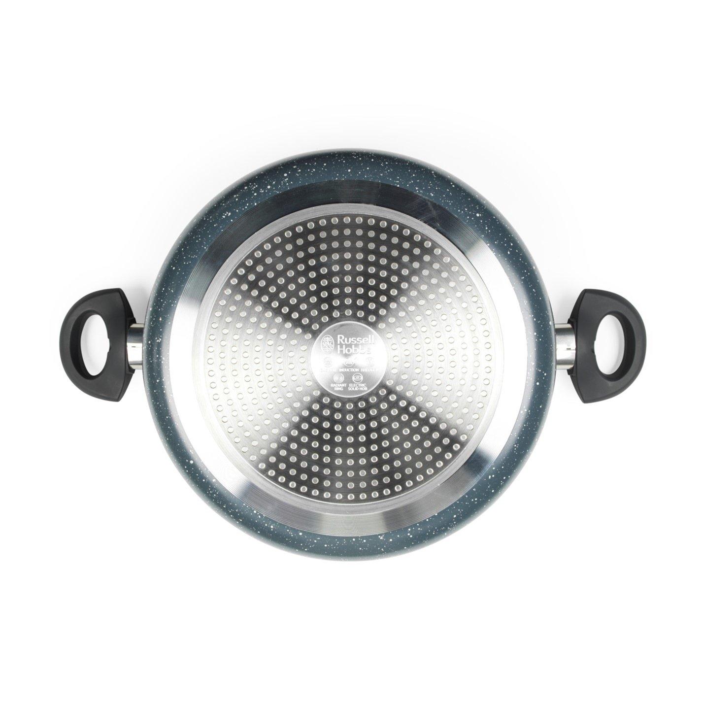 Grey - Russell Hobbs - 28cm Stone Stockpot 00 - 7