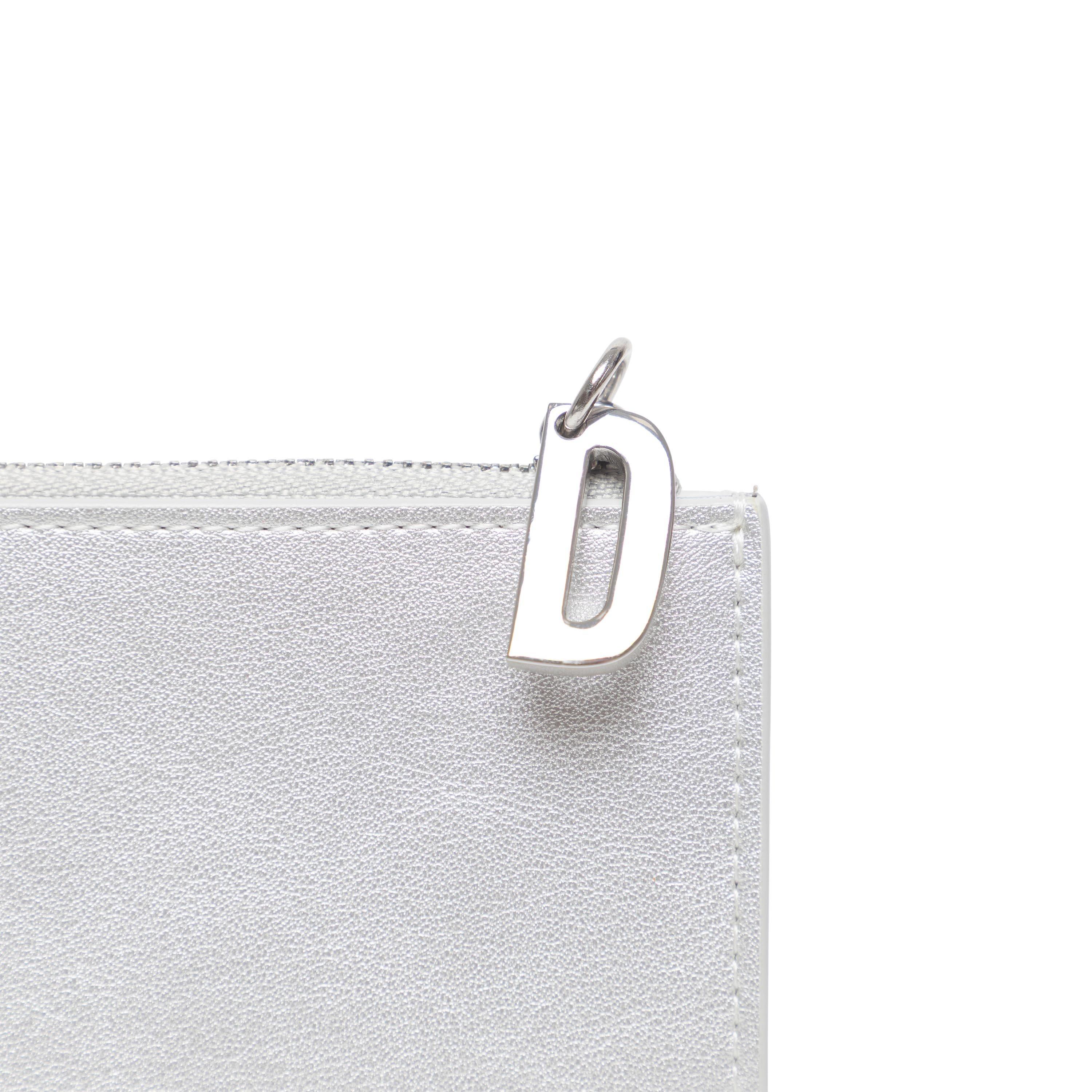 White - Diesel - Men's Zip Billfold Wallet - 3