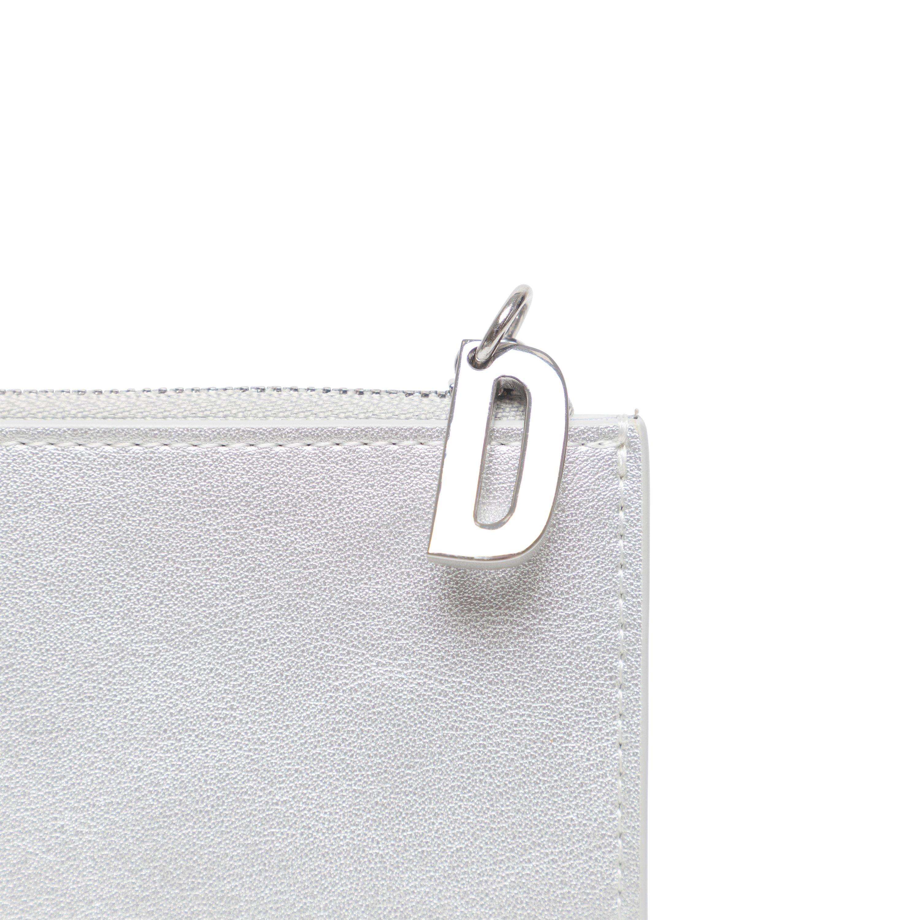 White - Diesel - Men's Zip Billfold Wallet - 5