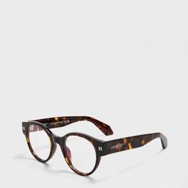 Off White Unisex Reading Glasses