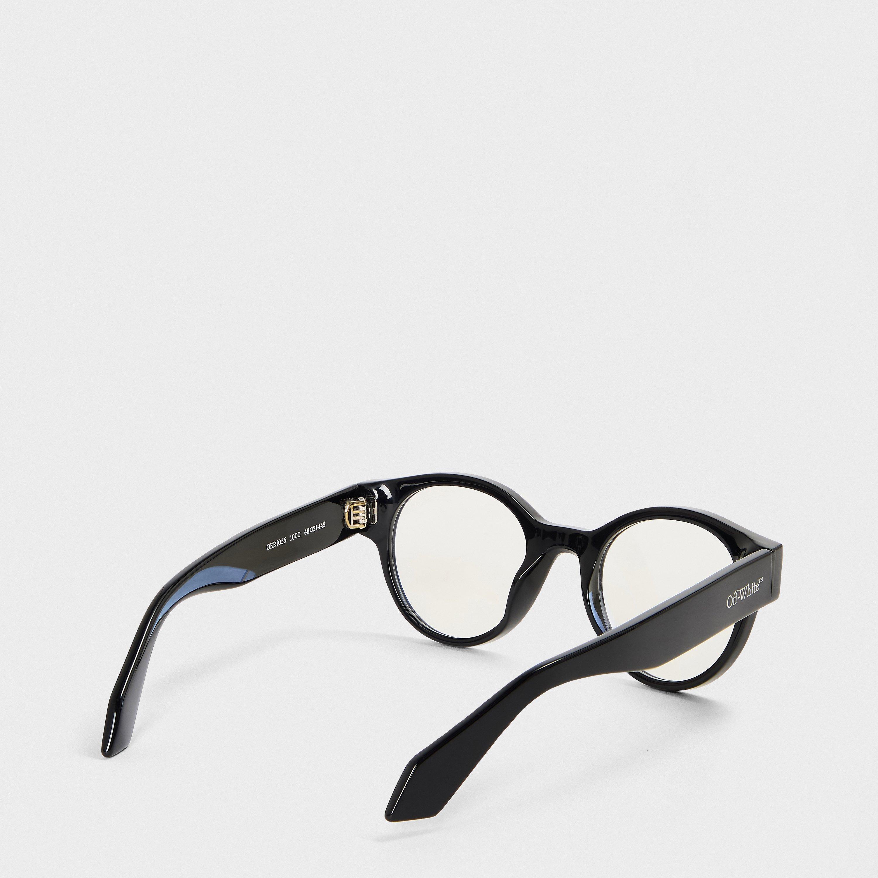 Black - Off White - Unisex Reading Glasses - 2