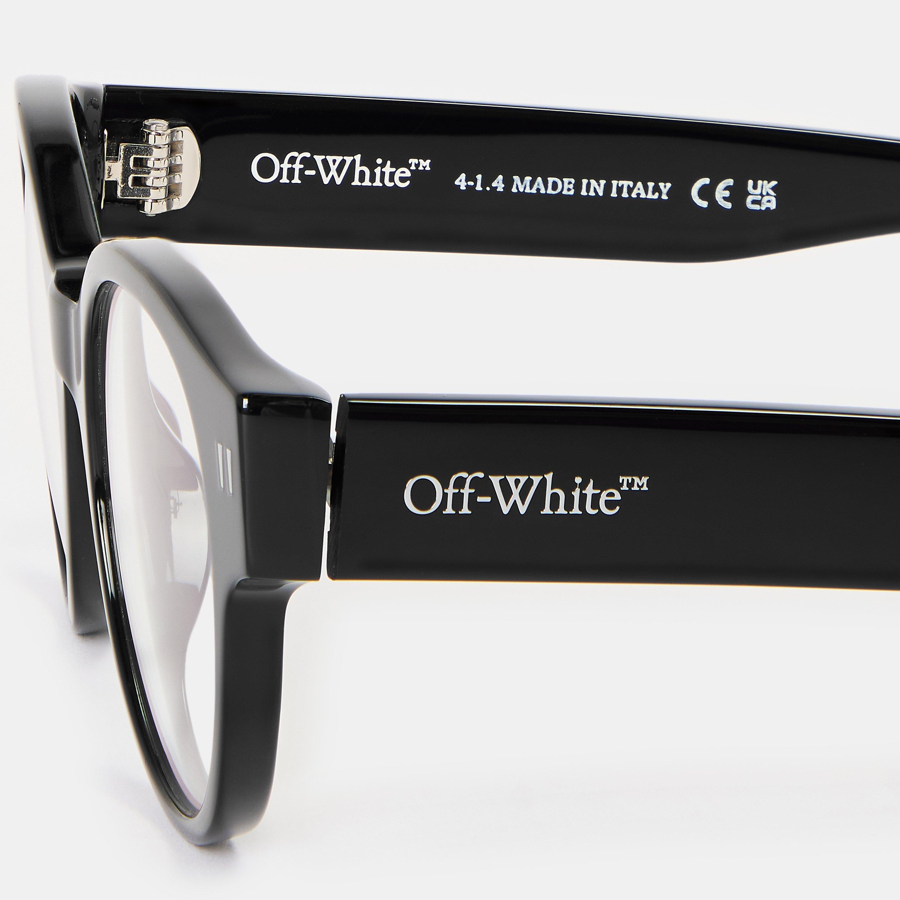 Black - Off White - Unisex Reading Glasses - 3