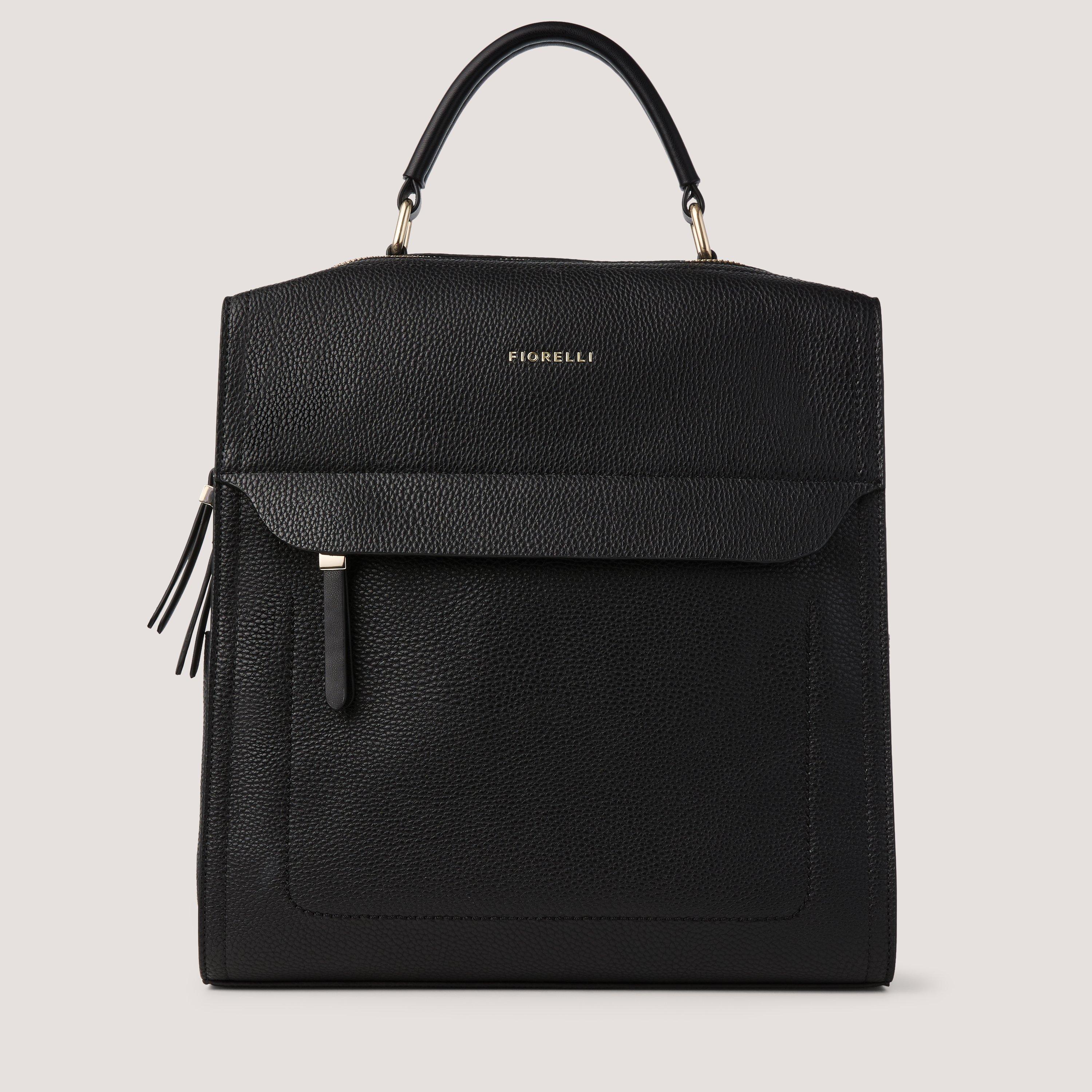 BLACK - Fiorelli - Women's Isla Faux Leather Backpack - 1