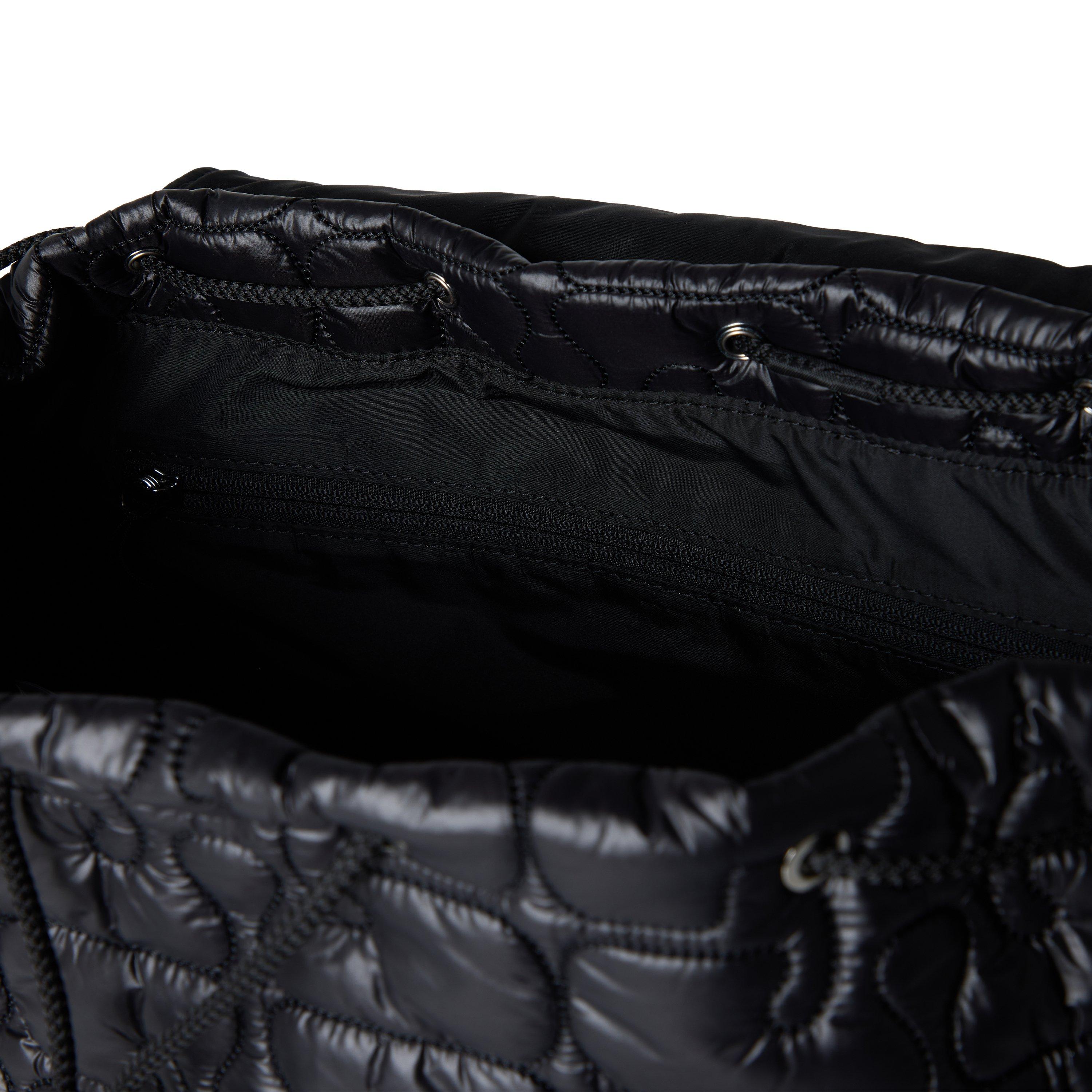 Black - Ganni - Ganni Quilted Bckpck Ld61 - 4