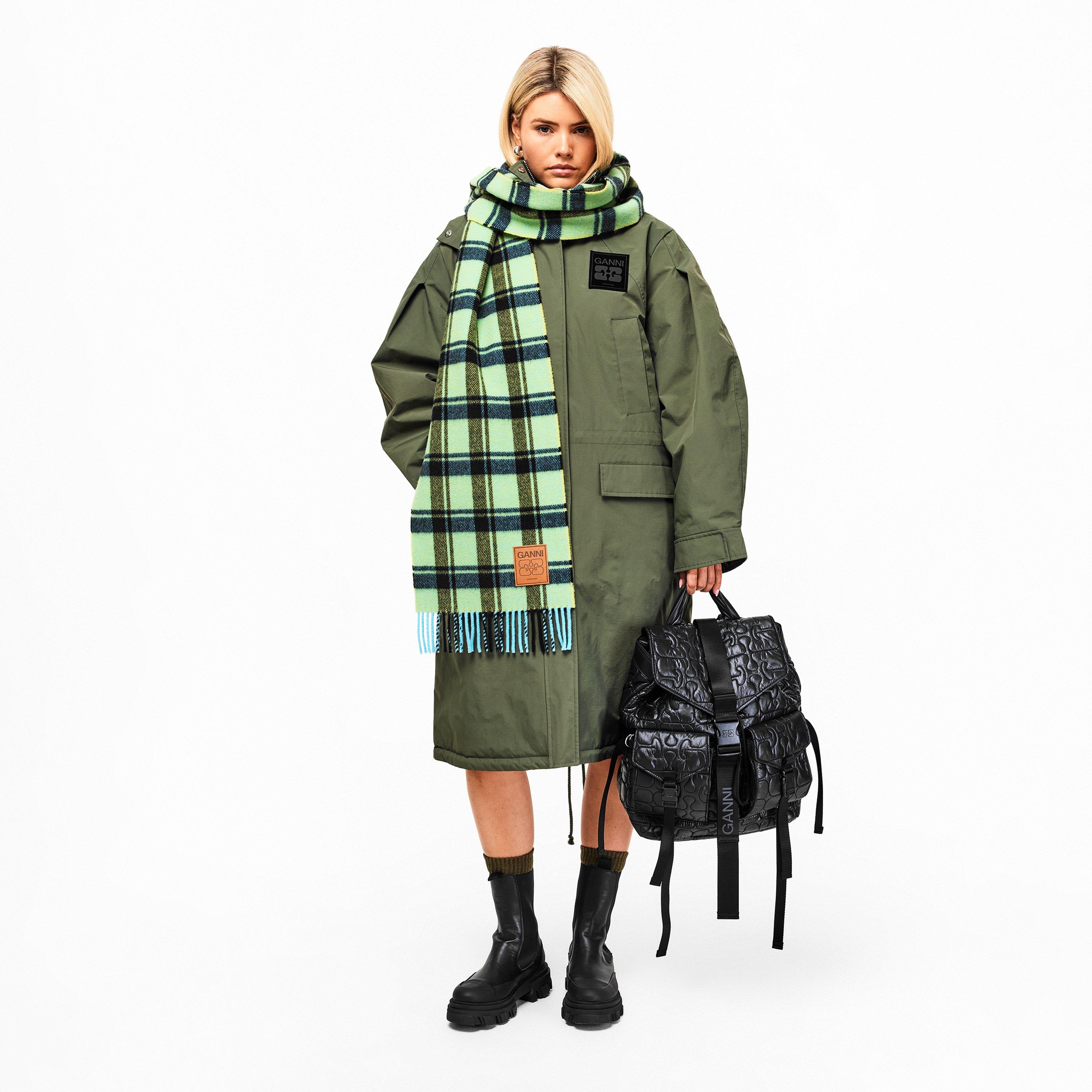 Black - Ganni - Ganni Quilted Bckpck Ld61 - 6