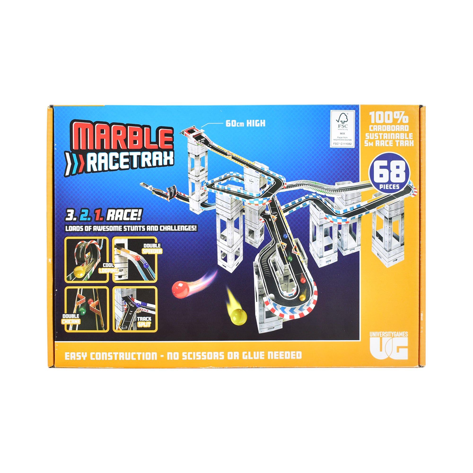 68 pcs - University Games - Race Trax Board Game