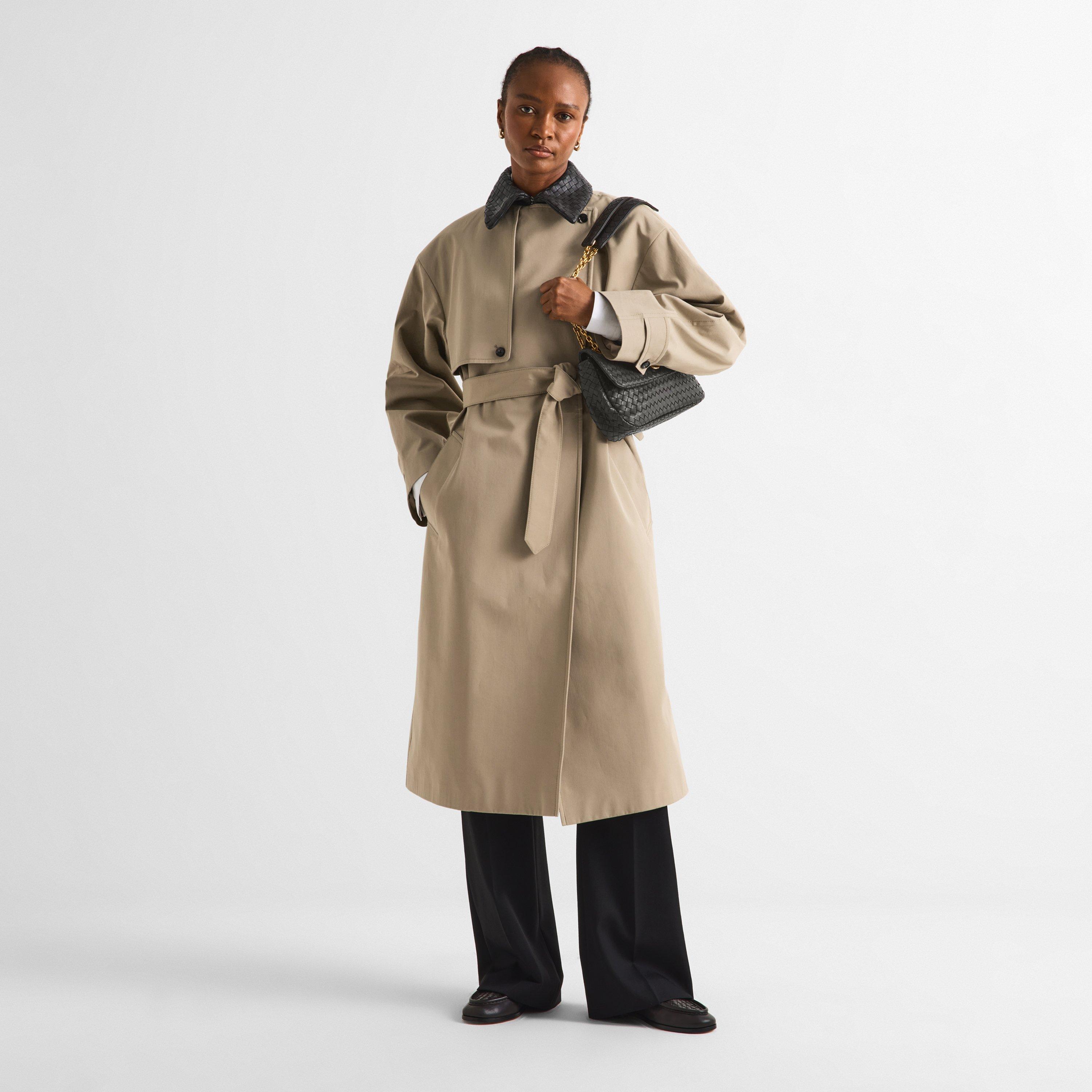 Espresso - Bottega Veneta - BV Knot Lock Shldr Ld05 - 6