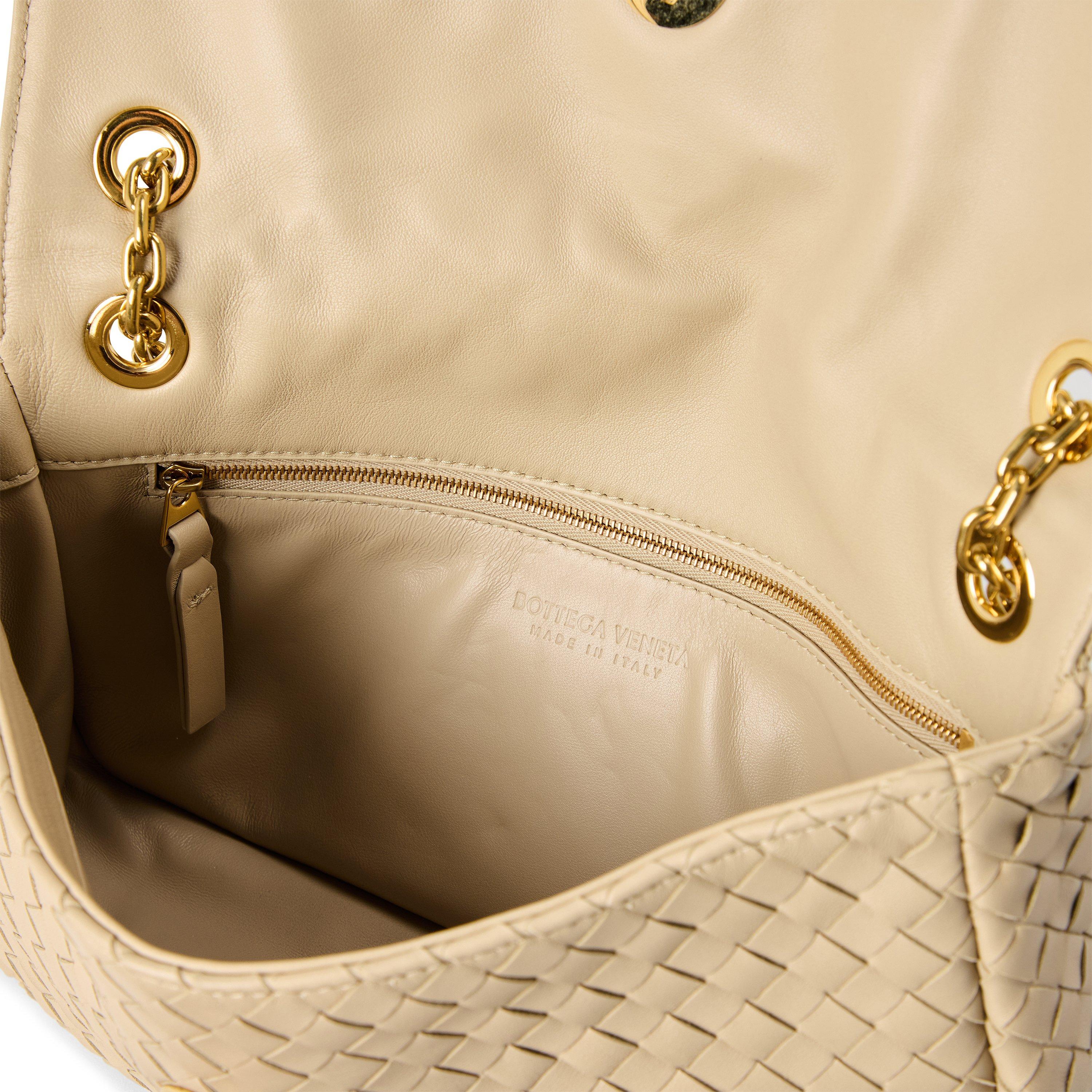 Ecru - Bottega Veneta - BV Knot Lock Shldr Ld05 - 4
