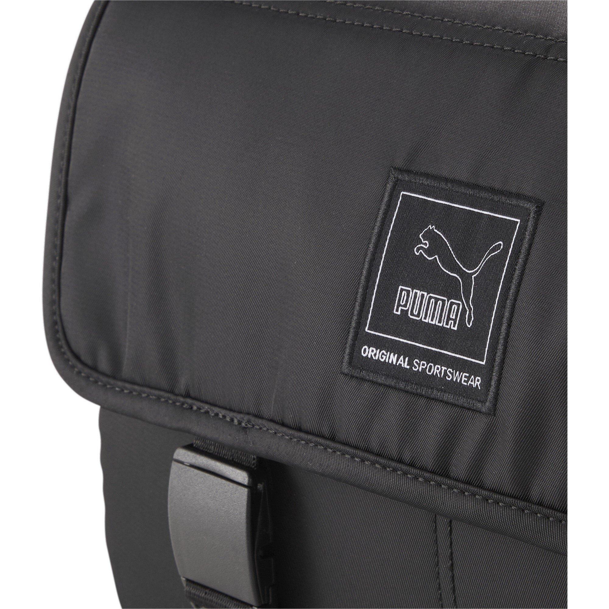Puma Black - Puma - PUMA Classics LV8 Woven Messenger Bag - 3