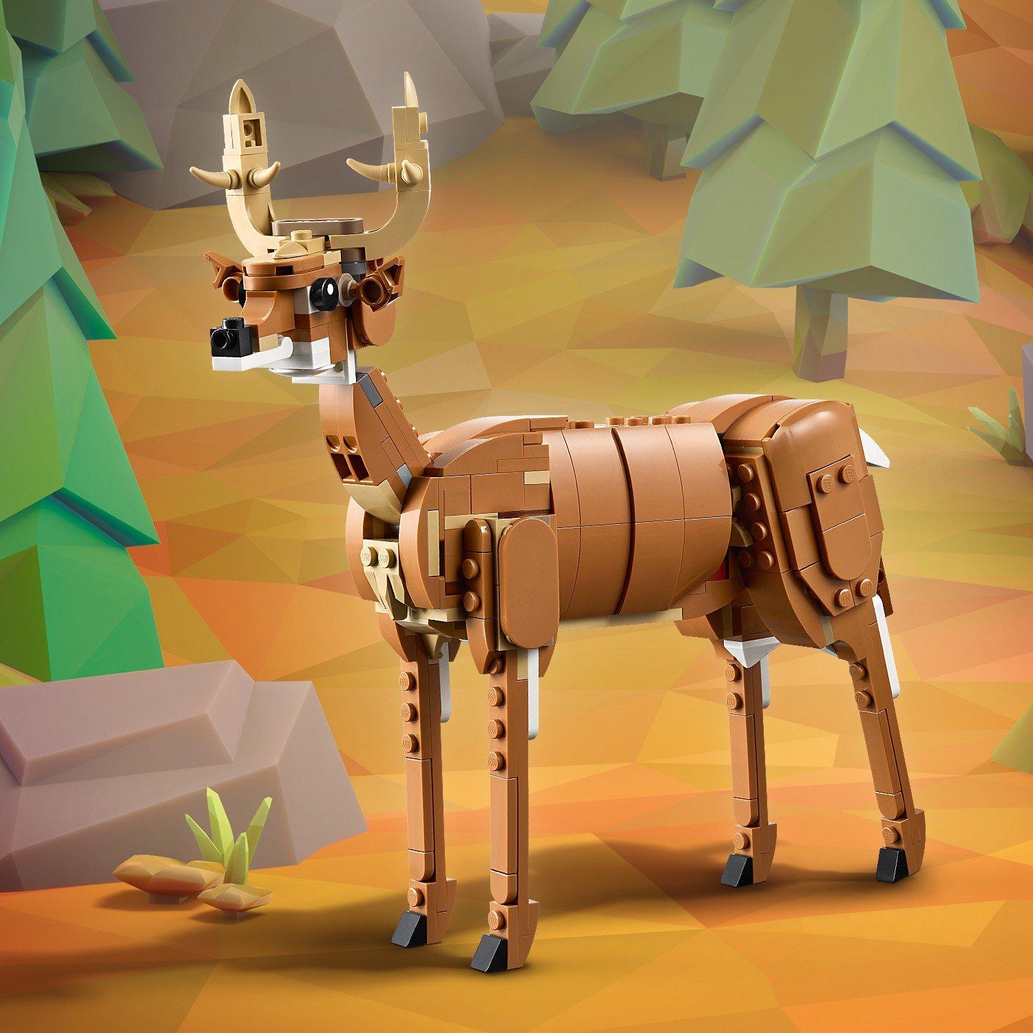Beautiful Horse - LEGO - LEGO® Creator 31166 3in1 Beautiful Horse Toy Animal Building Set - 13