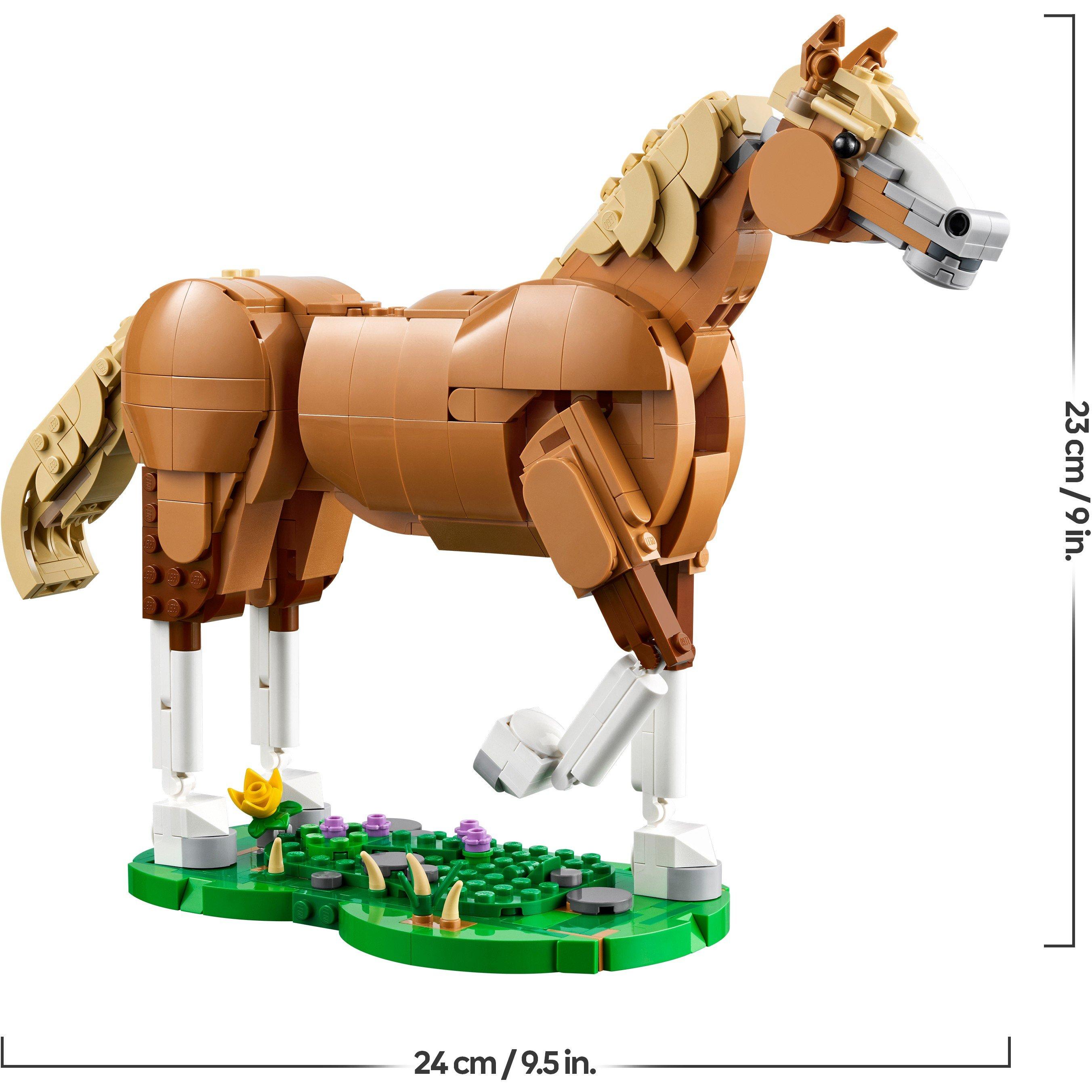 Beautiful Horse - LEGO - LEGO® Creator 31166 3in1 Beautiful Horse Toy Animal Building Set - 8