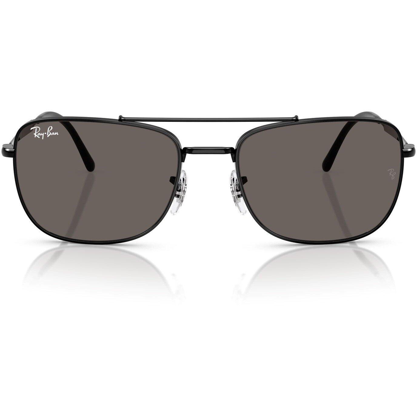 Black - Ray-Ban - Men's Ray-Ban Rectangle Sunglasses - 7