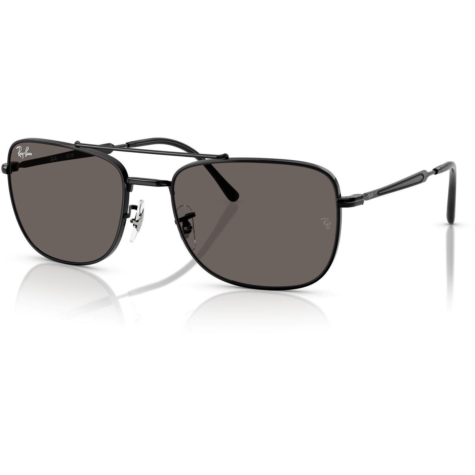 Black - Ray-Ban - Men's Ray-Ban Rectangle Sunglasses - 9