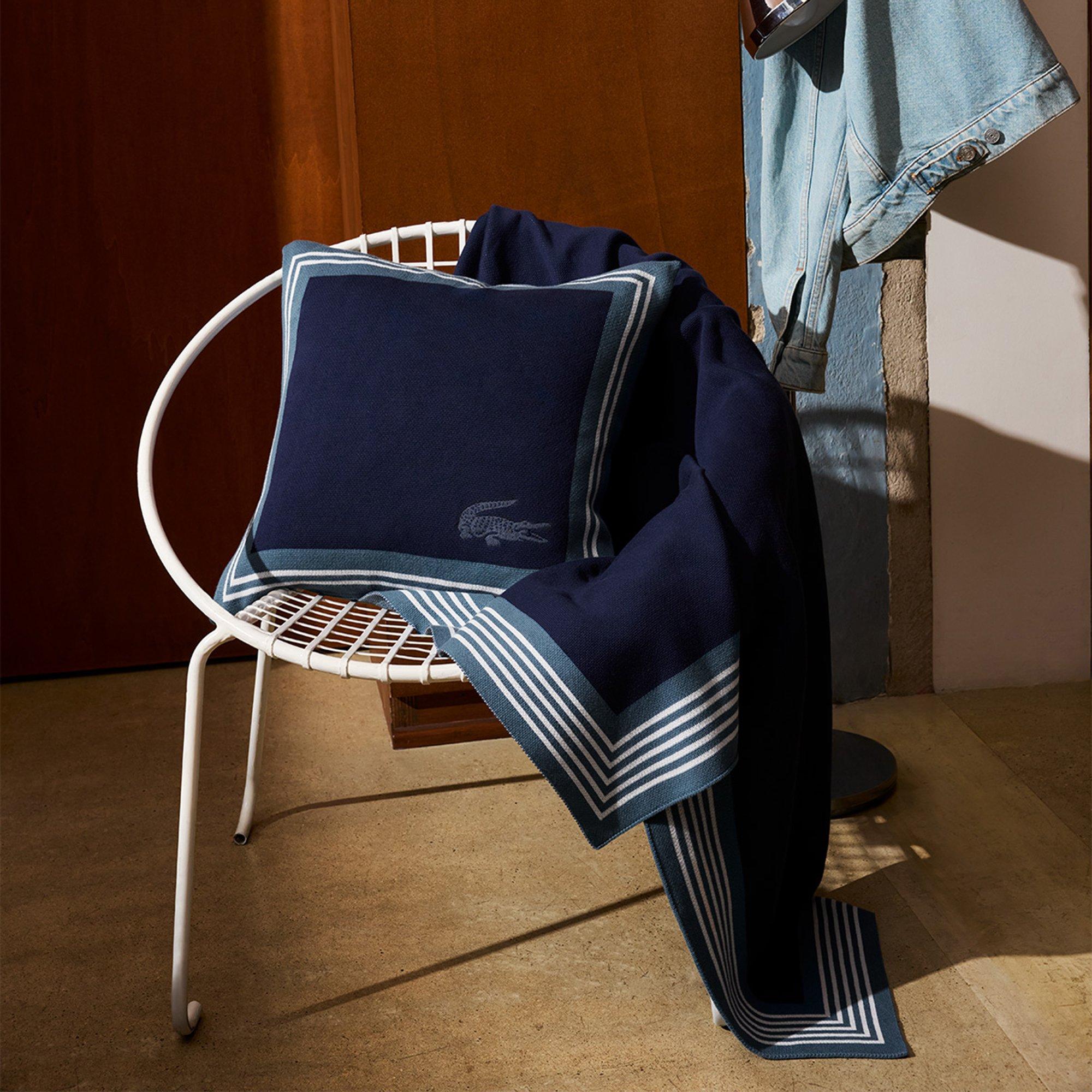 Marine - Lacoste - L Frame Cushion Cover - 3