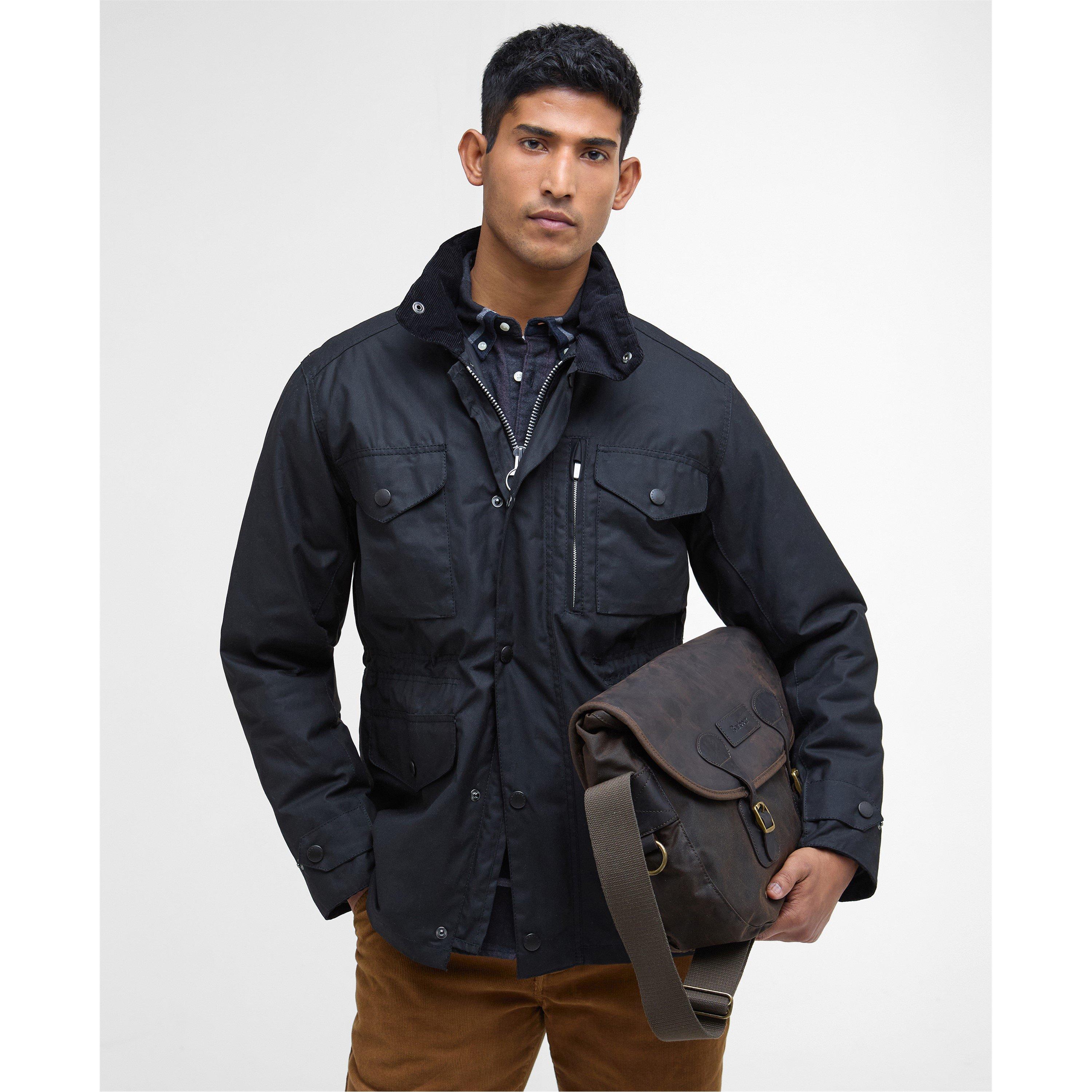 Olive - Barbour - Tarras Wax Crossbody Bag - 3