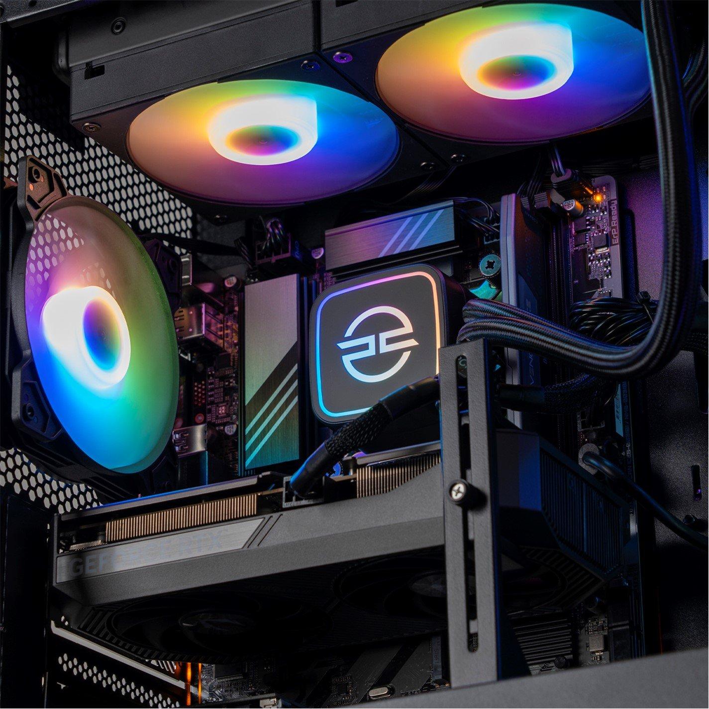 Black - PCSpecialist - Wraith 180 Gaming PC - Core Ultra 7 265KF RTX 5060 Ti 16GB RAM 1TB SSD - 1440p Gaming - 3