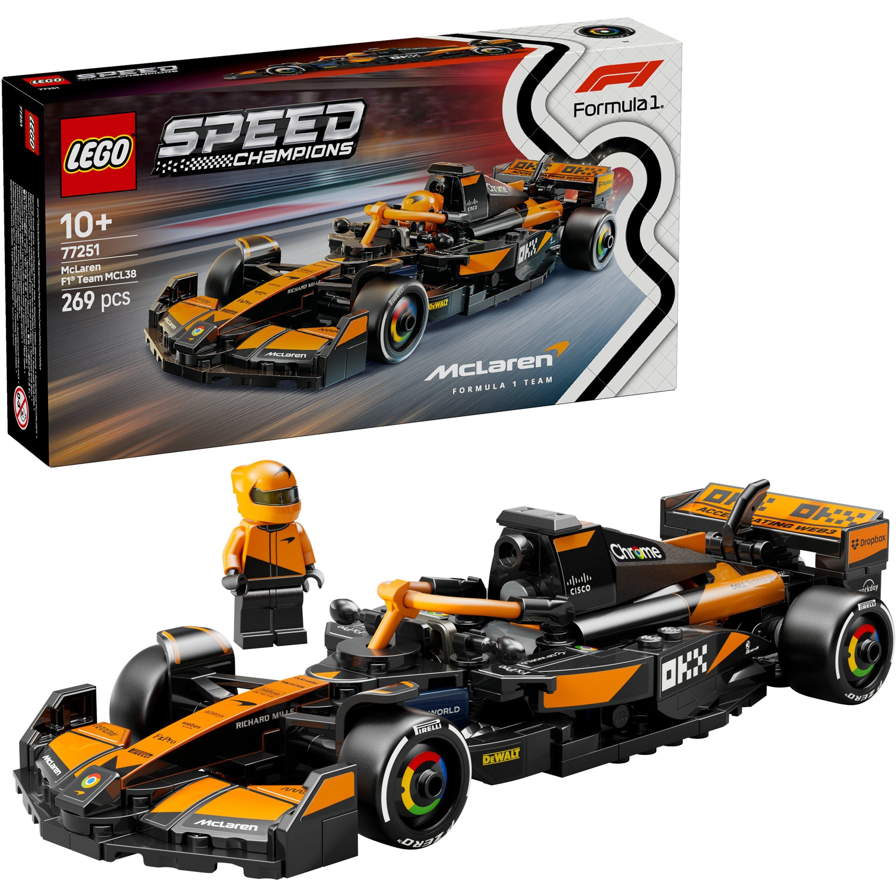 F1 Mclarn MCL38 - LEGO - Speed Champions 77251 McLaren F1 Team MCL38 Race Car - 1