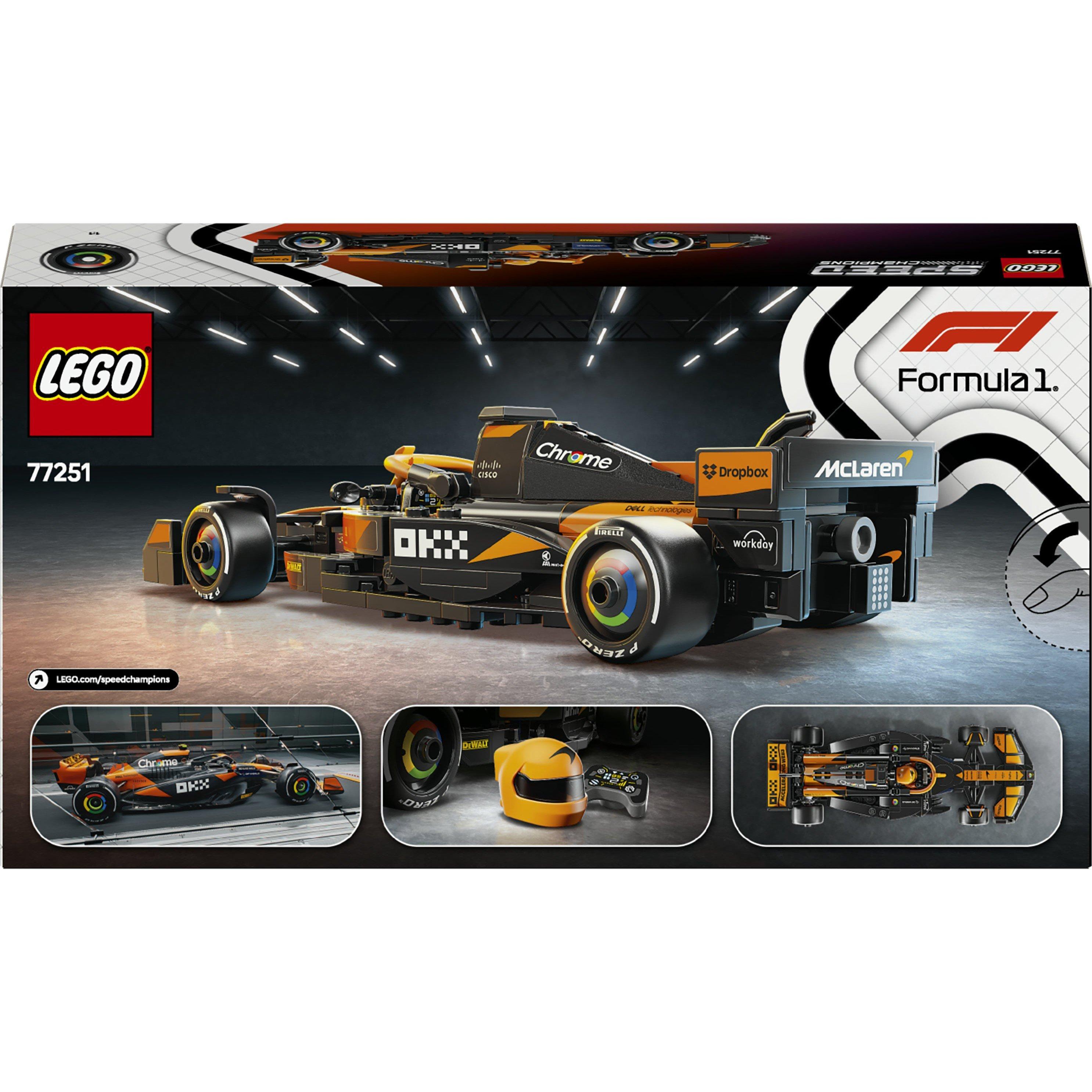 F1 Mclarn MCL38 - LEGO - Speed Champions 77251 McLaren F1 Team MCL38 Race Car - 10
