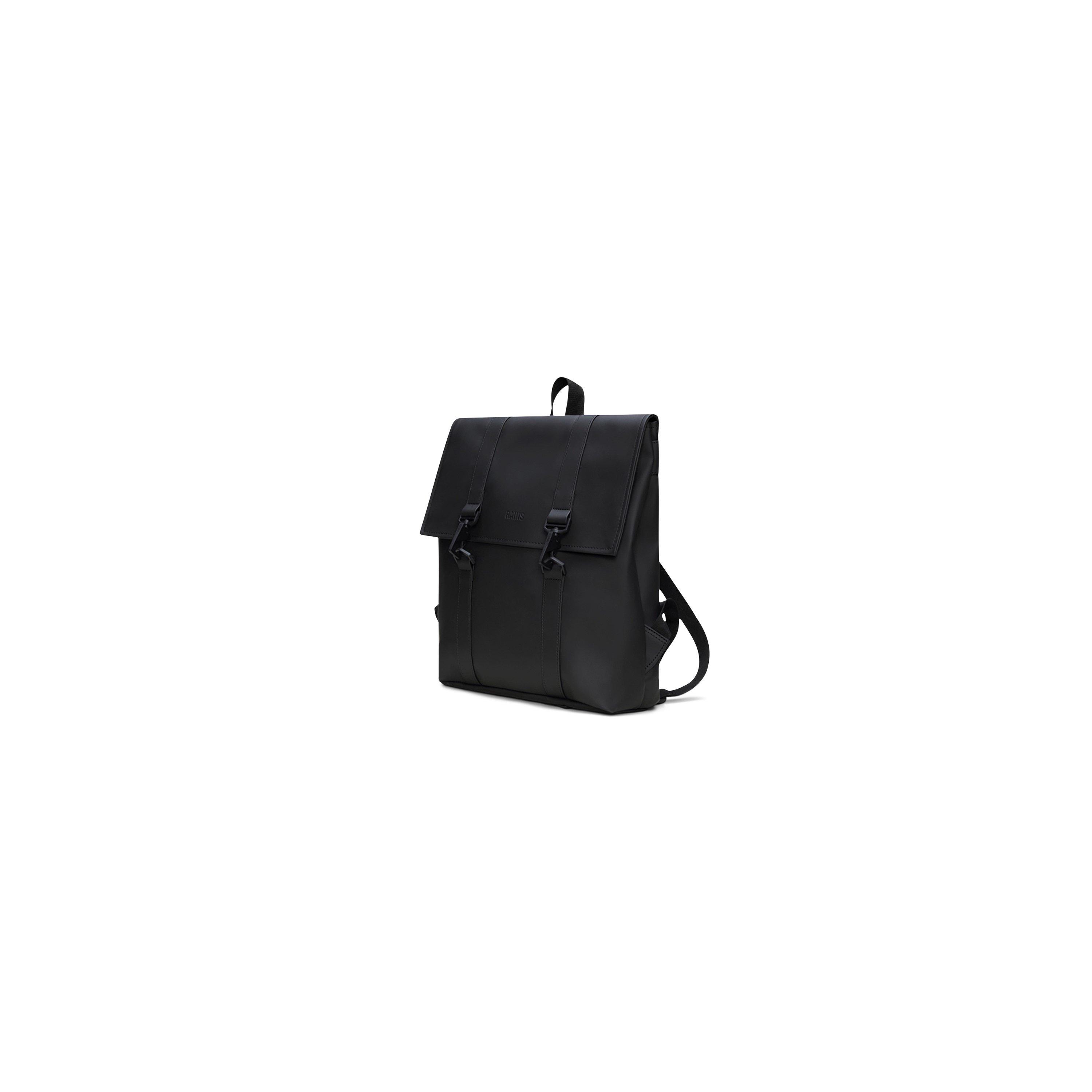 Black - Rains - MSN Mini Backpack - 3