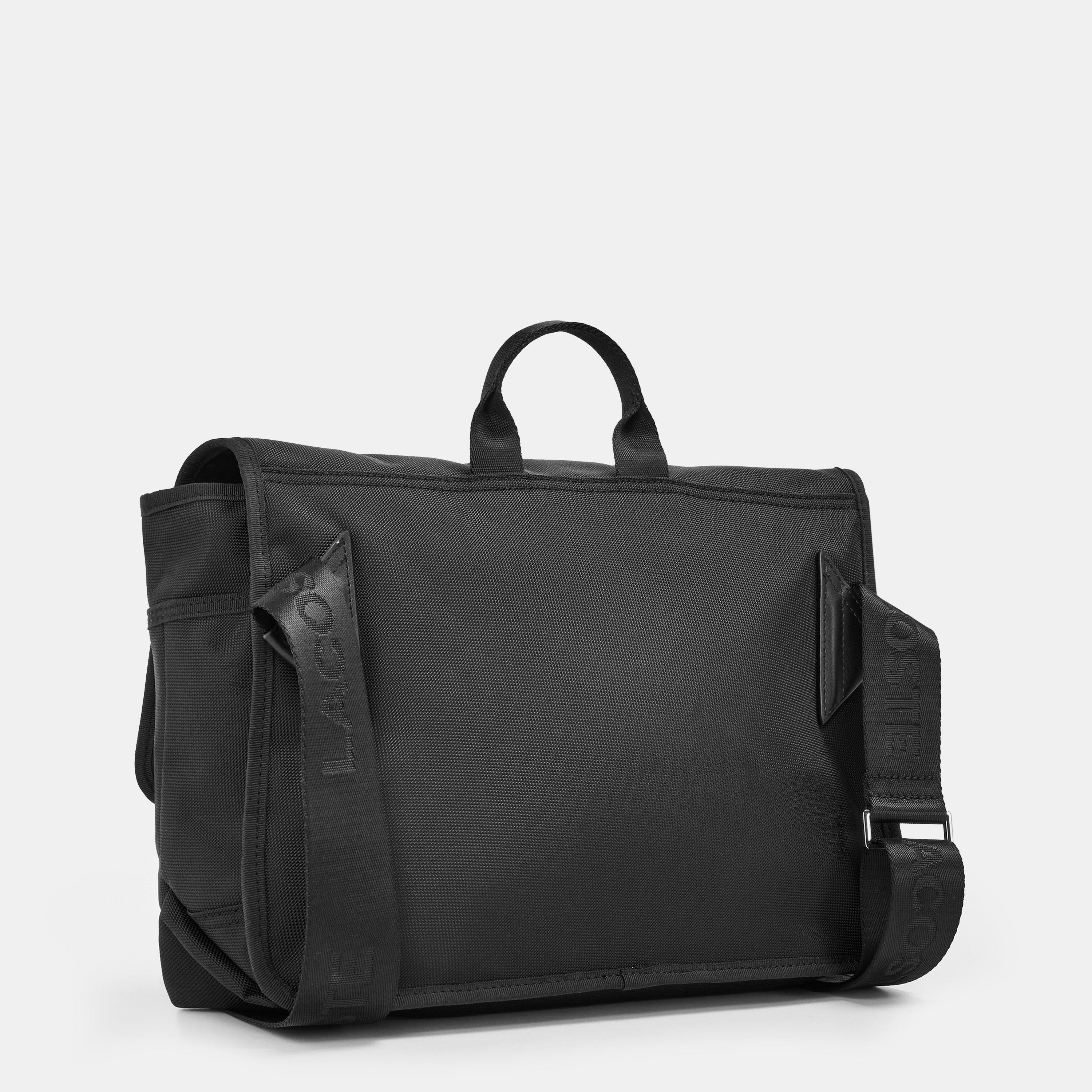Noir - Lacoste - Messenger Bag - 2