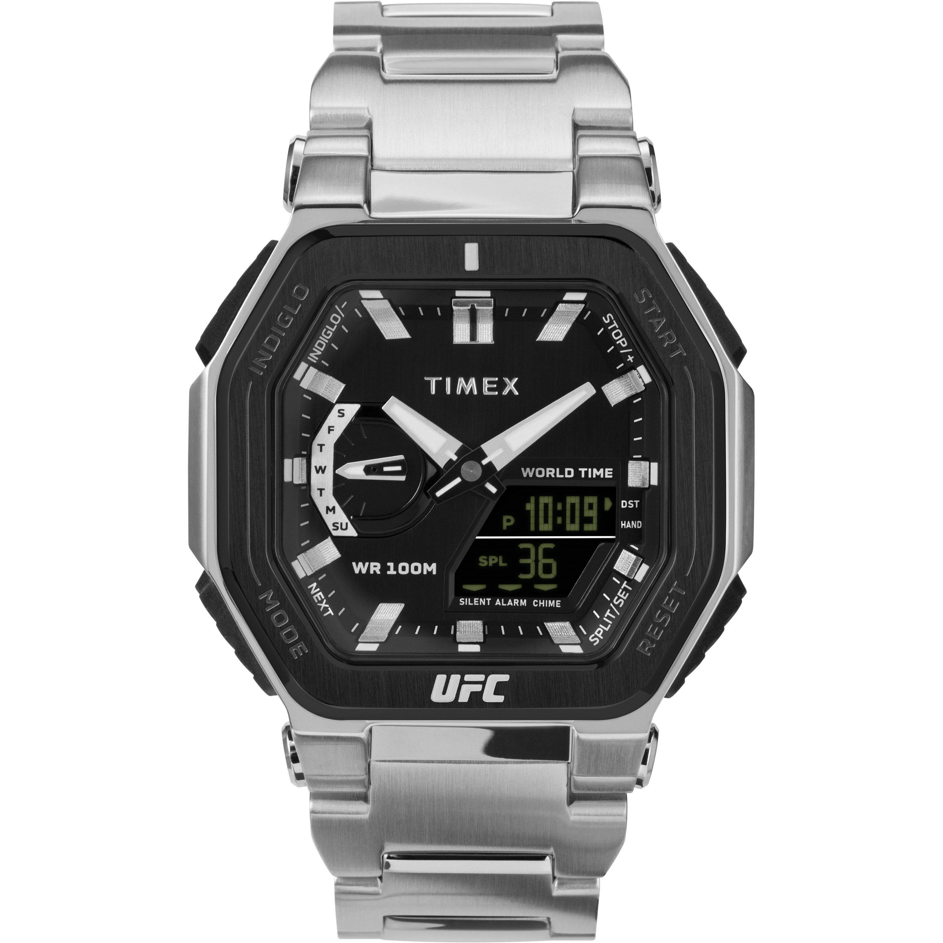 Silver - Timex - Men's UFC Colossus Automatic Analogue Watch - 1