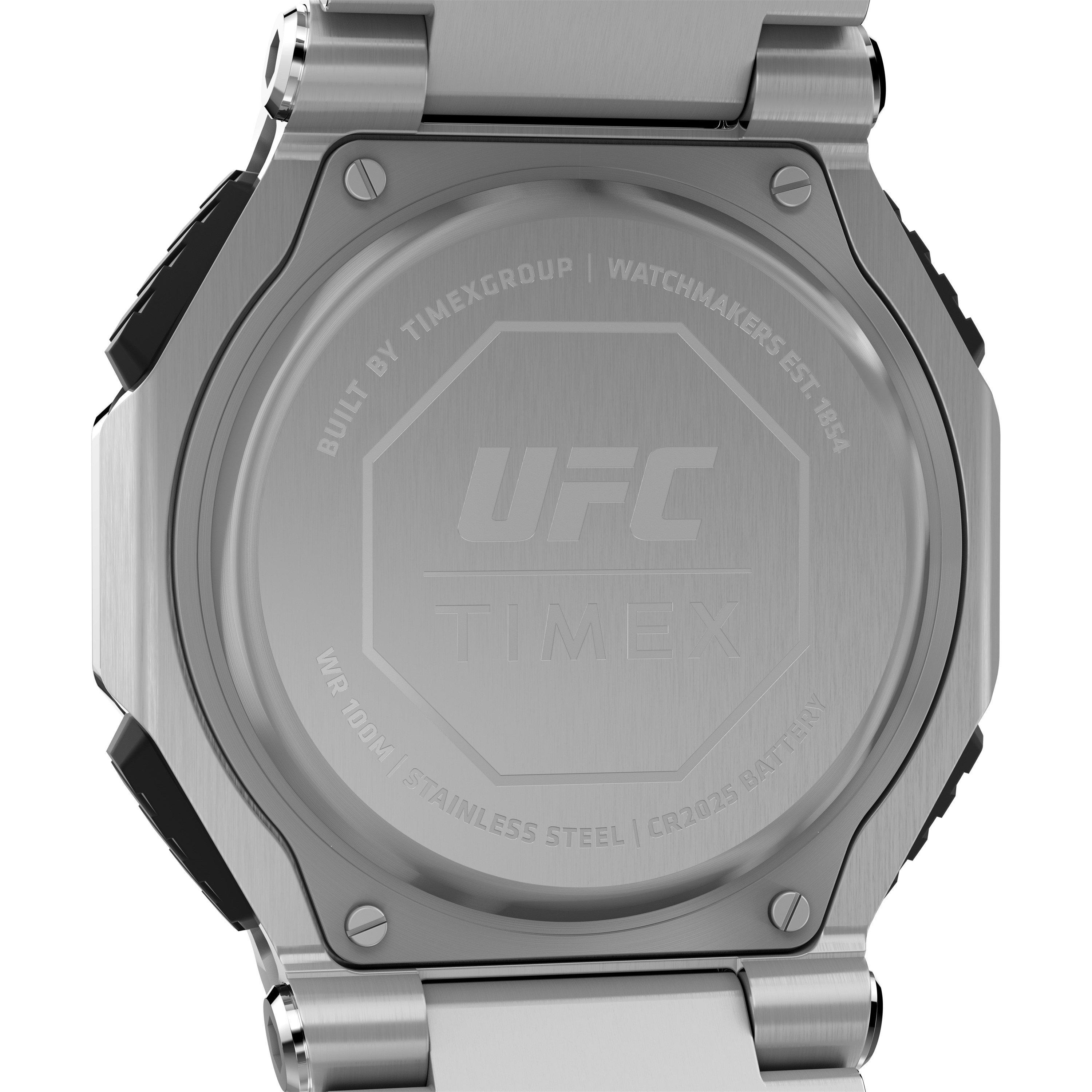 Silver - Timex - Men's UFC Colossus Automatic Analogue Watch - 4